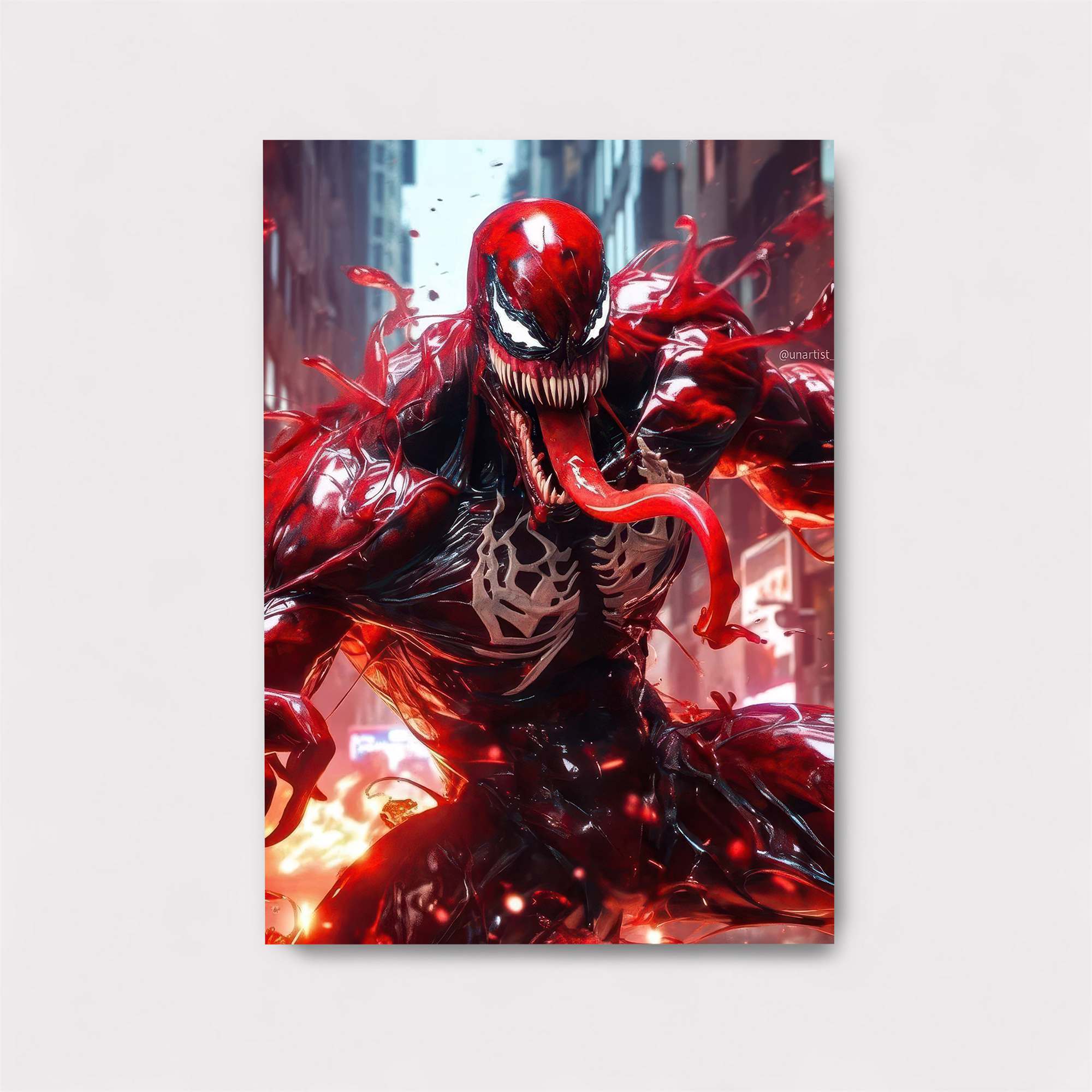 Venom Frenzy Safe Wall Magnetic / M
