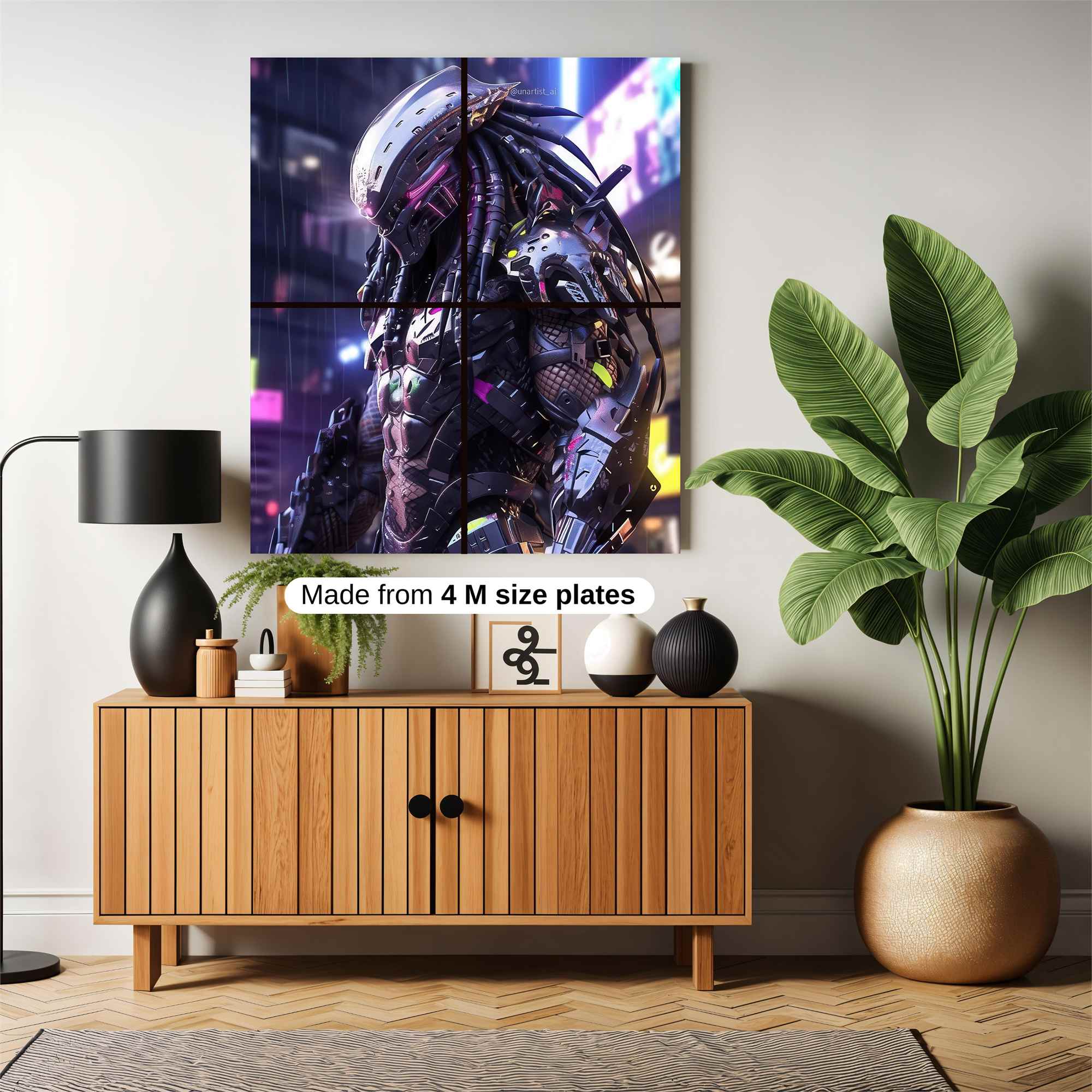 Predator Neon Safe Wall Magnetic / M