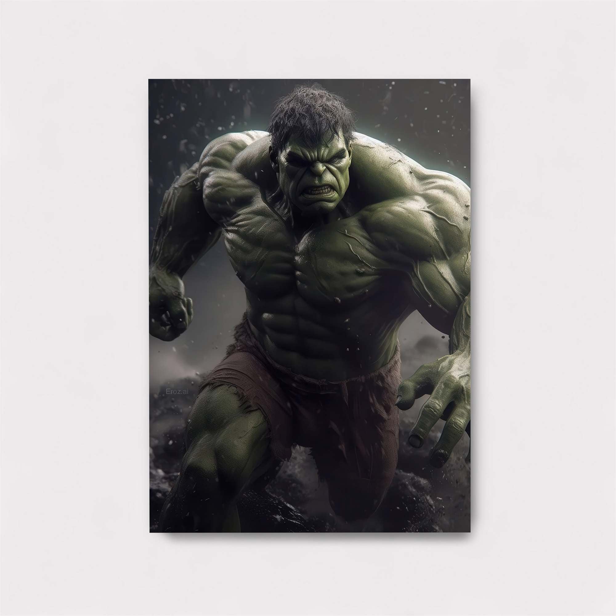 Hulk Rampage Safe Wall Magnetic / M
