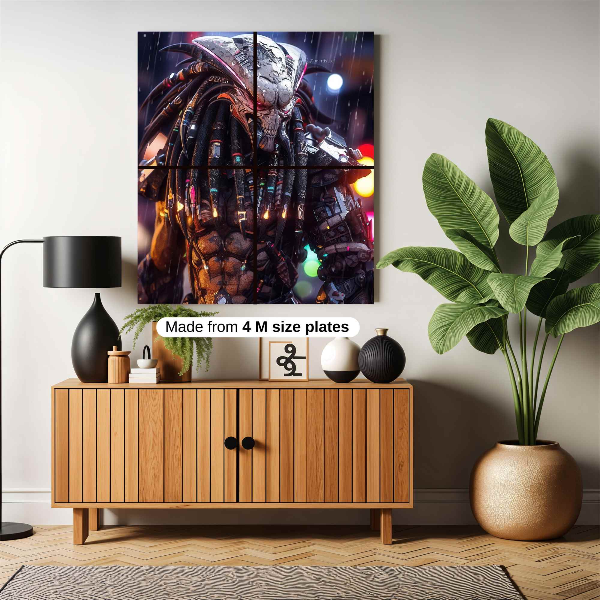Predator Menace Safe Wall Magnetic / M