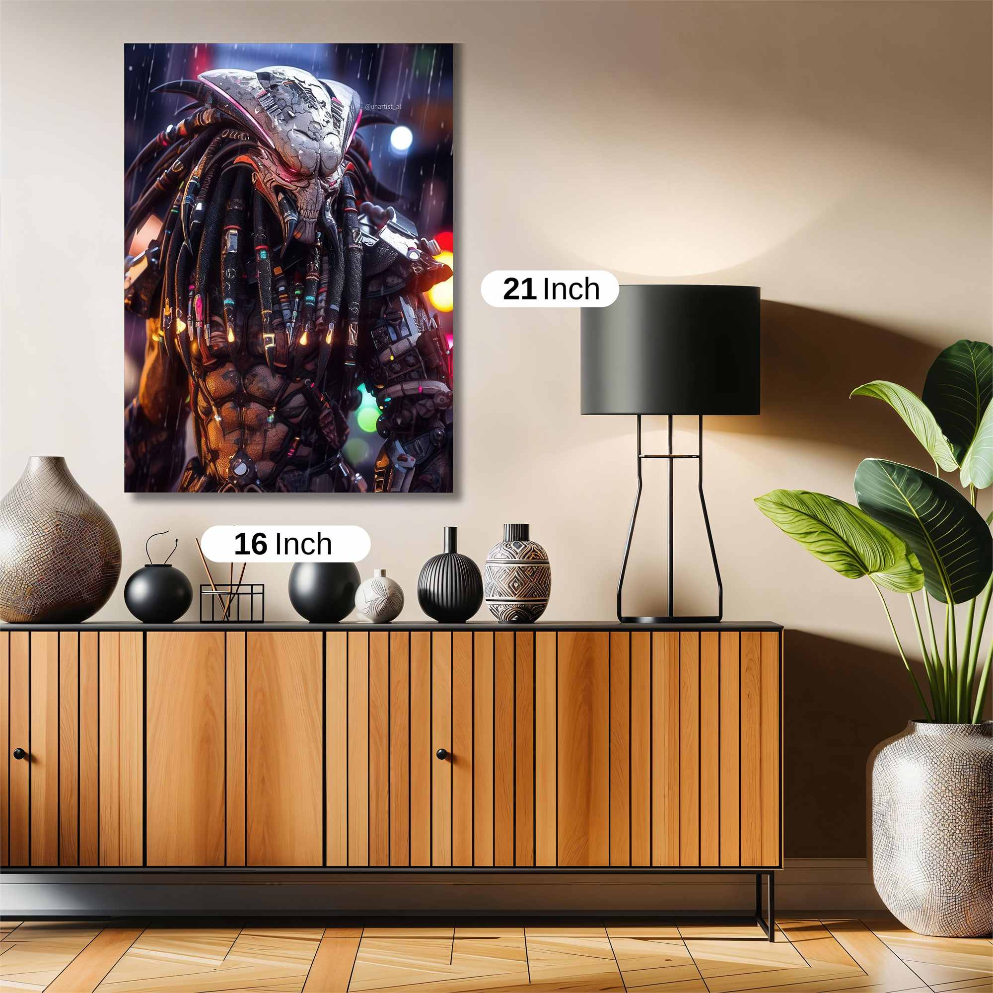 Predator Menace Safe Wall Magnetic / M