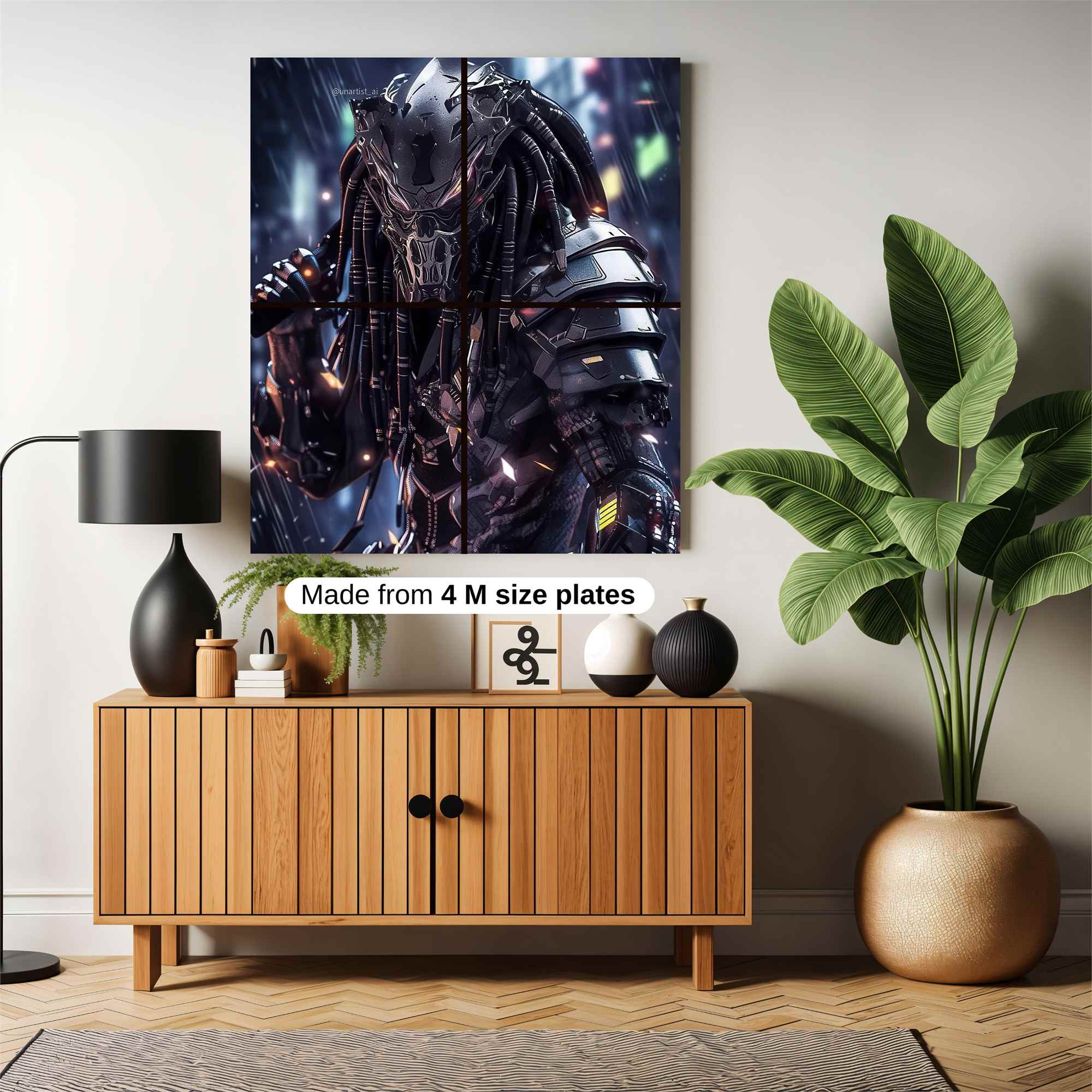 Predator Menace Safe Wall Magnetic / M