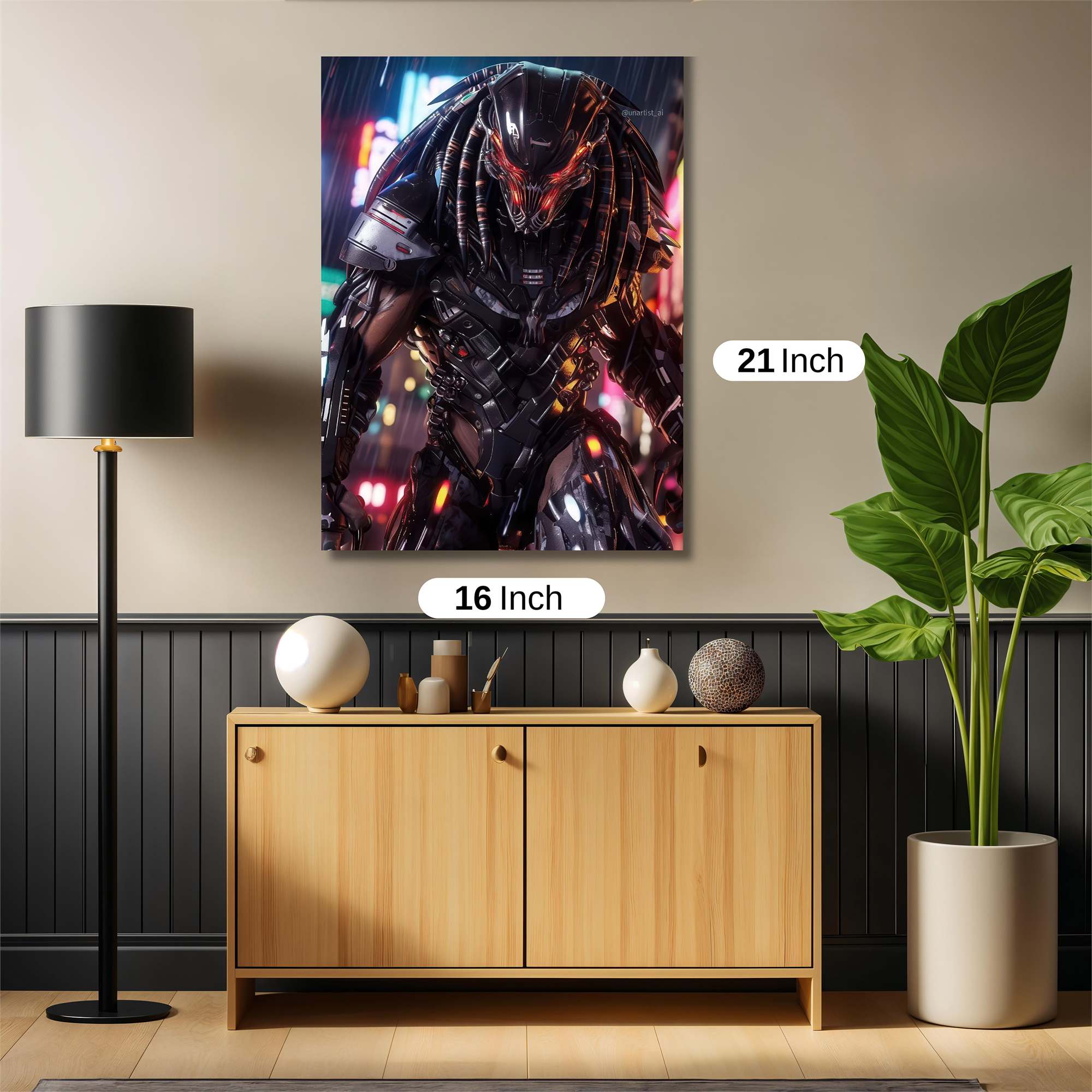 Predator Neon Safe Wall Magnetic / M