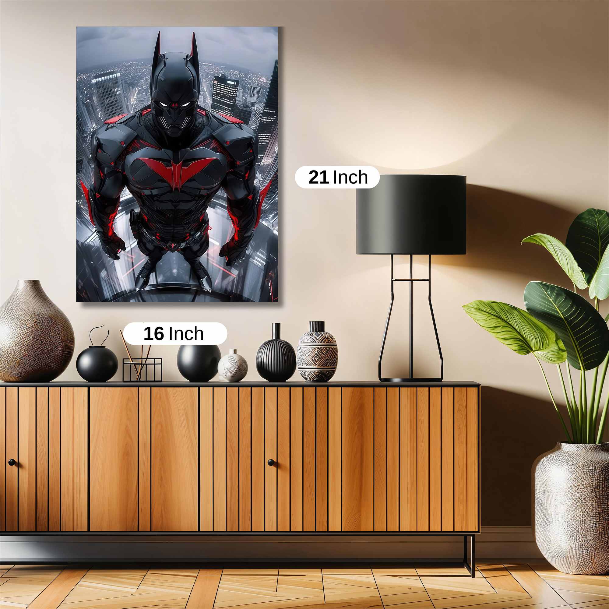 Batman Intense Safe Wall Magnetic / M