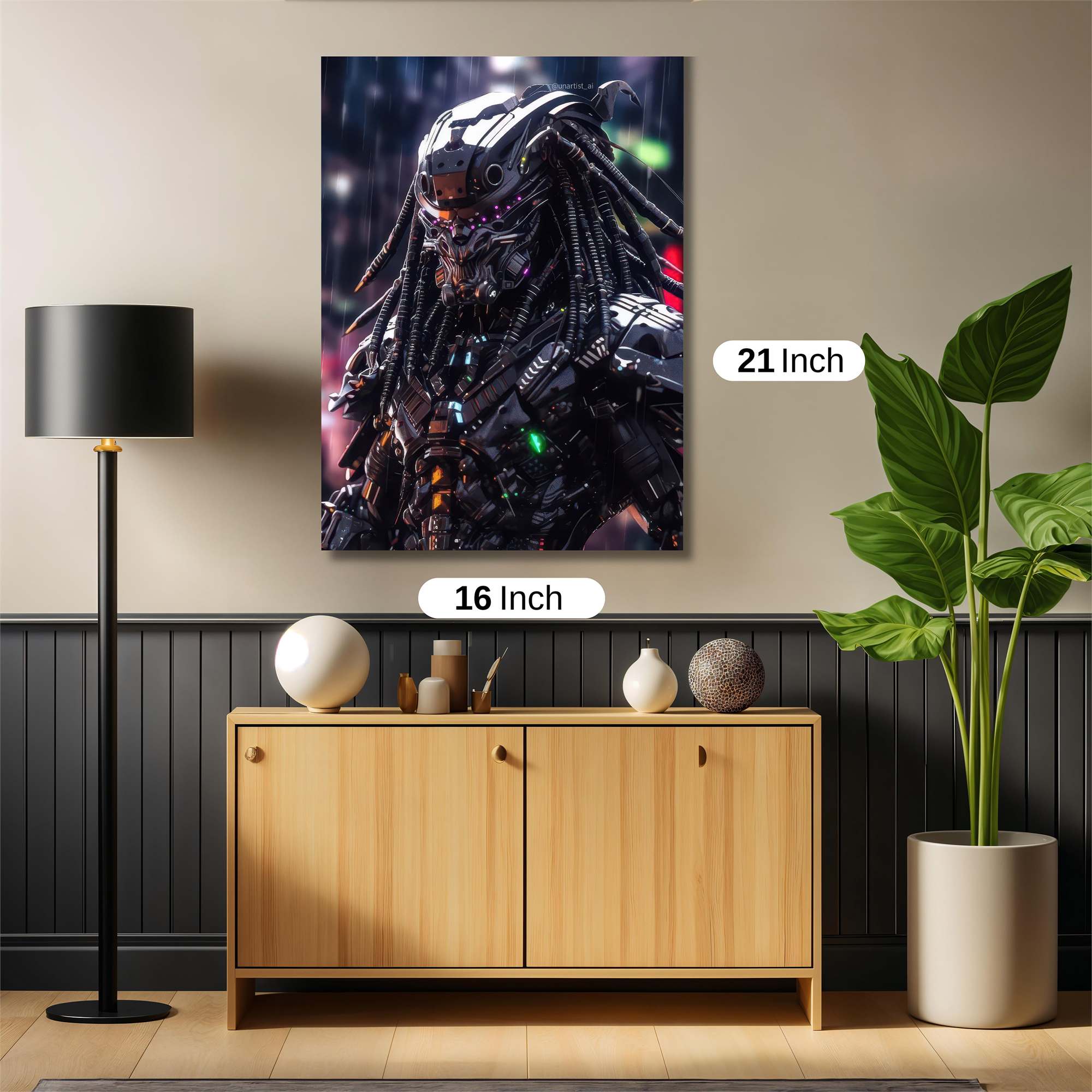 Predator Neon Safe Wall Magnetic / M