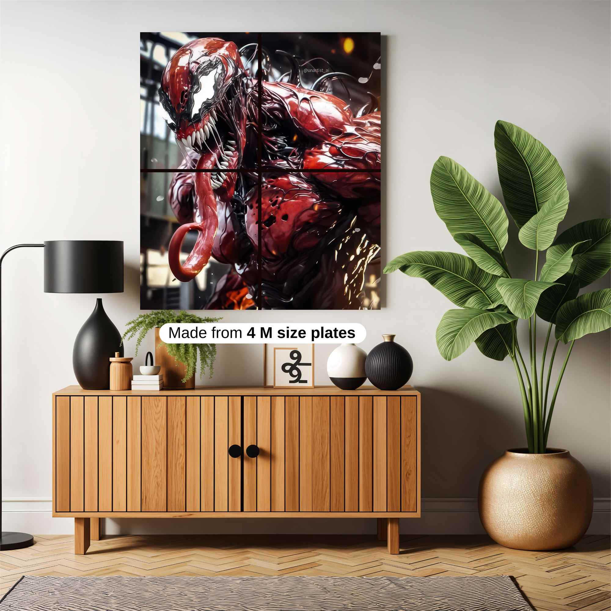 Venom Rampage Safe Wall Magnetic / M