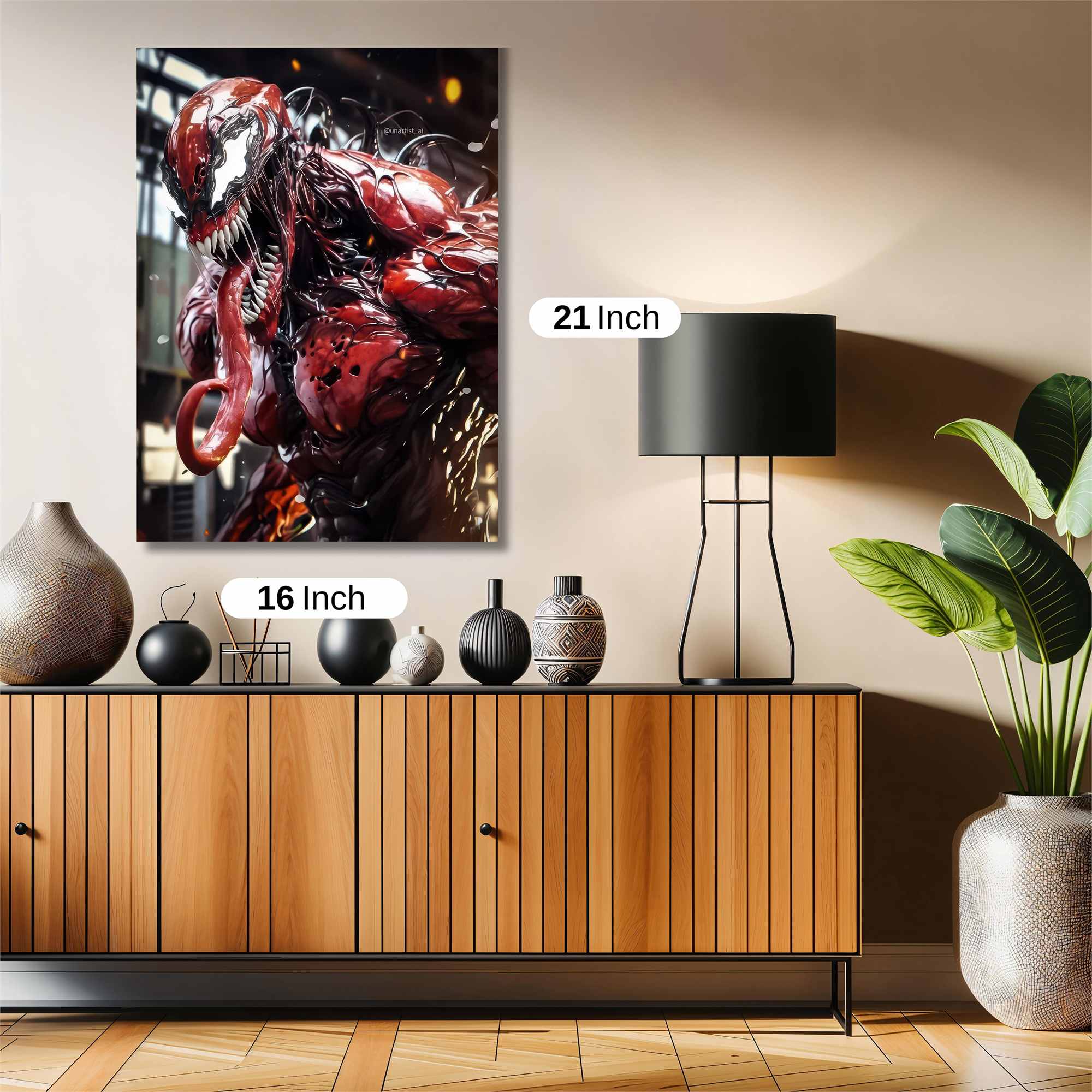 Venom Rampage Safe Wall Magnetic / M