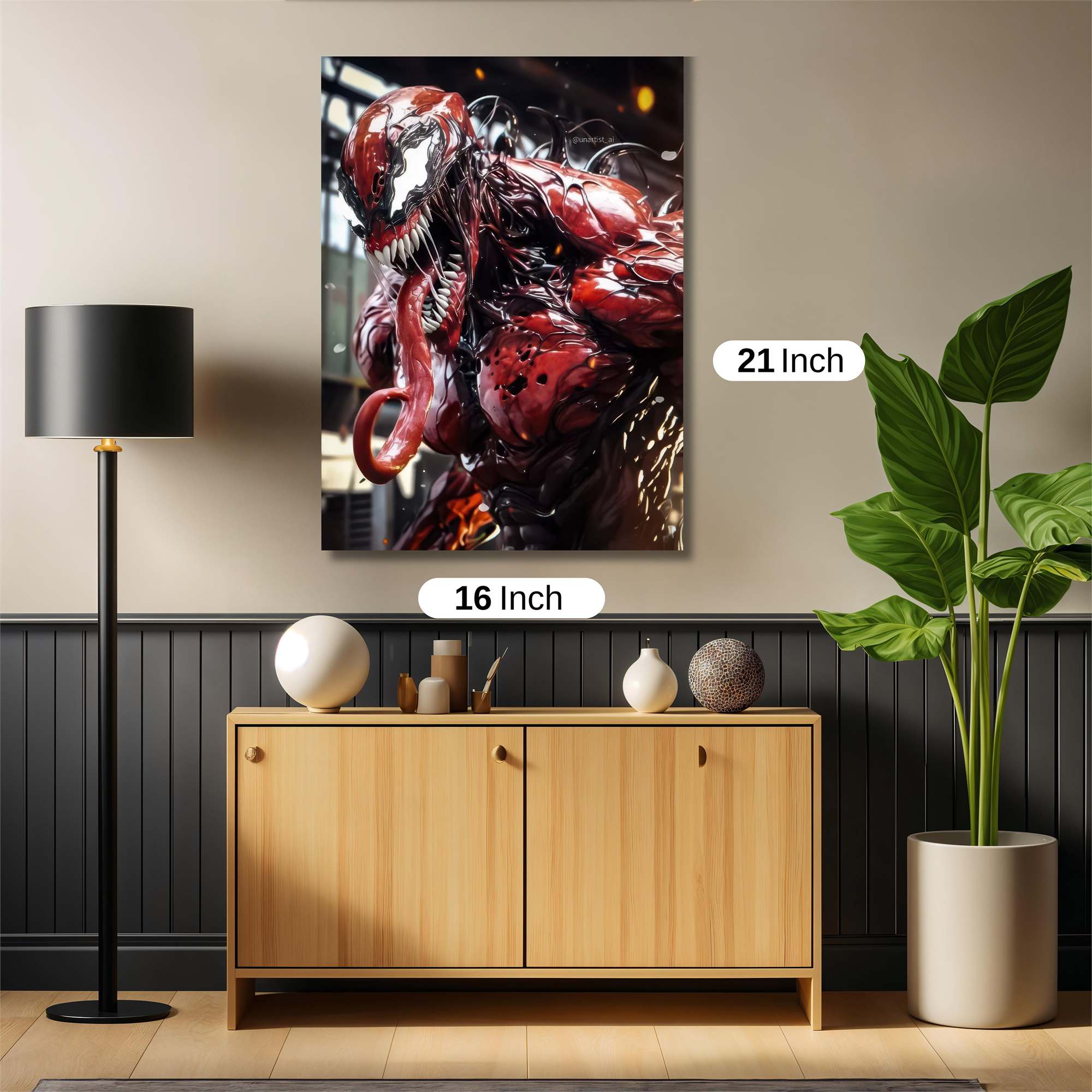Venom Rampage Safe Wall Magnetic / M