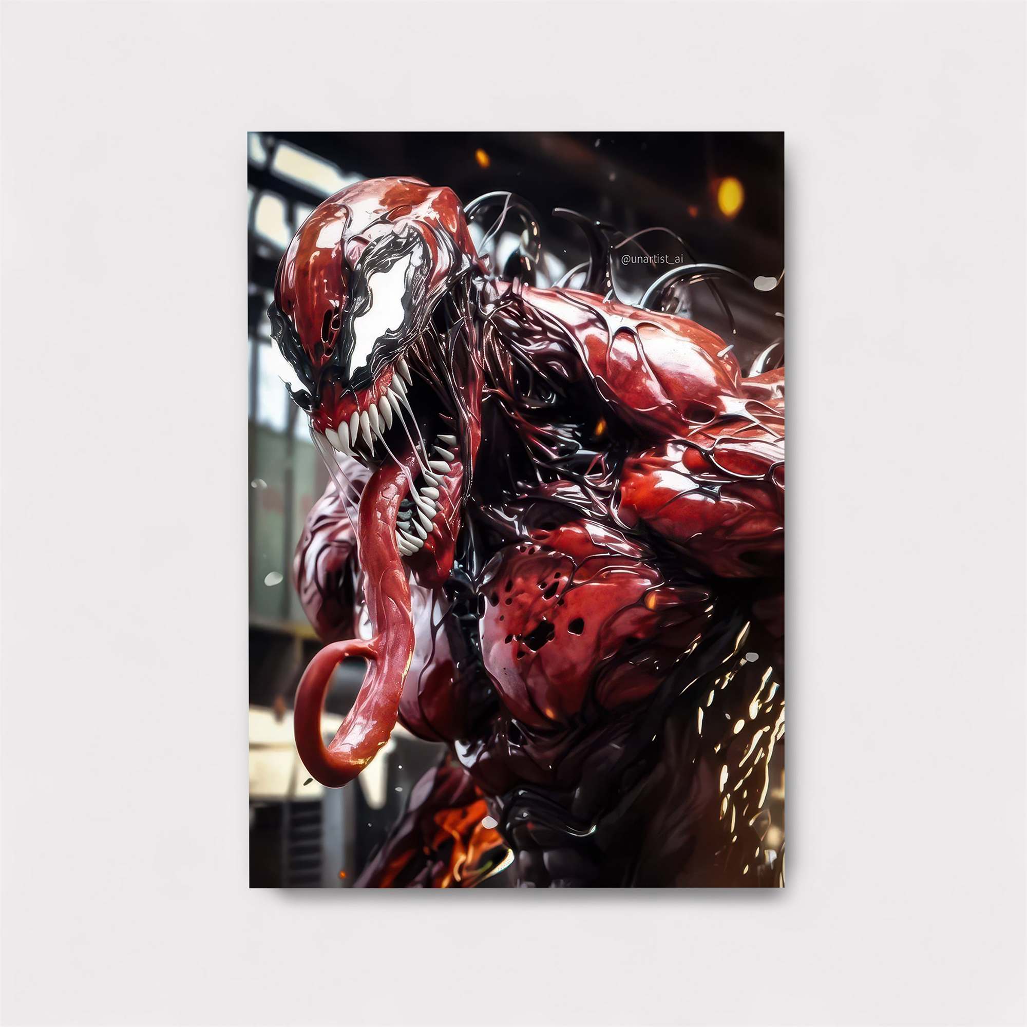 Venom Rampage Safe Wall Magnetic / M