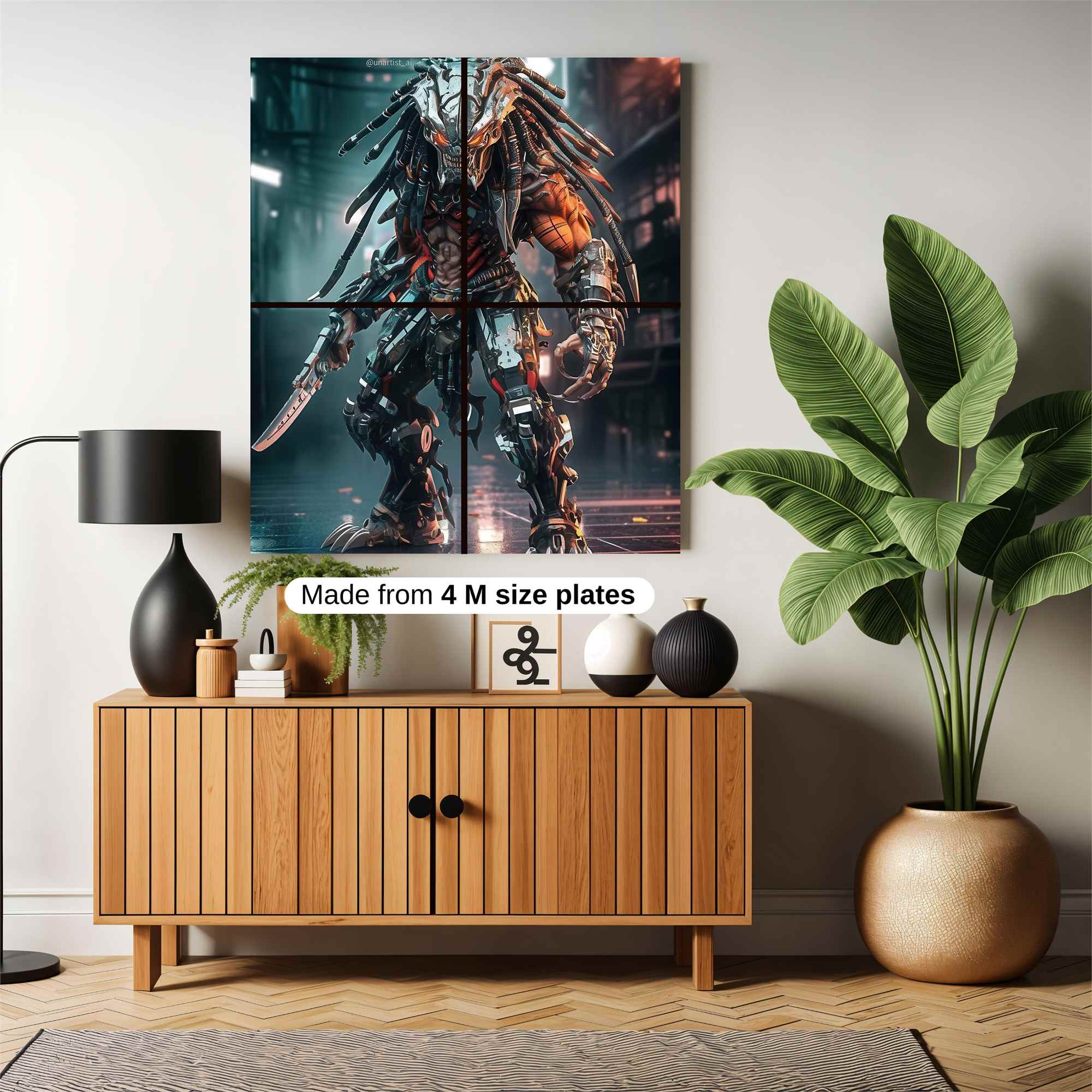 Predator Menace Safe Wall Magnetic / M
