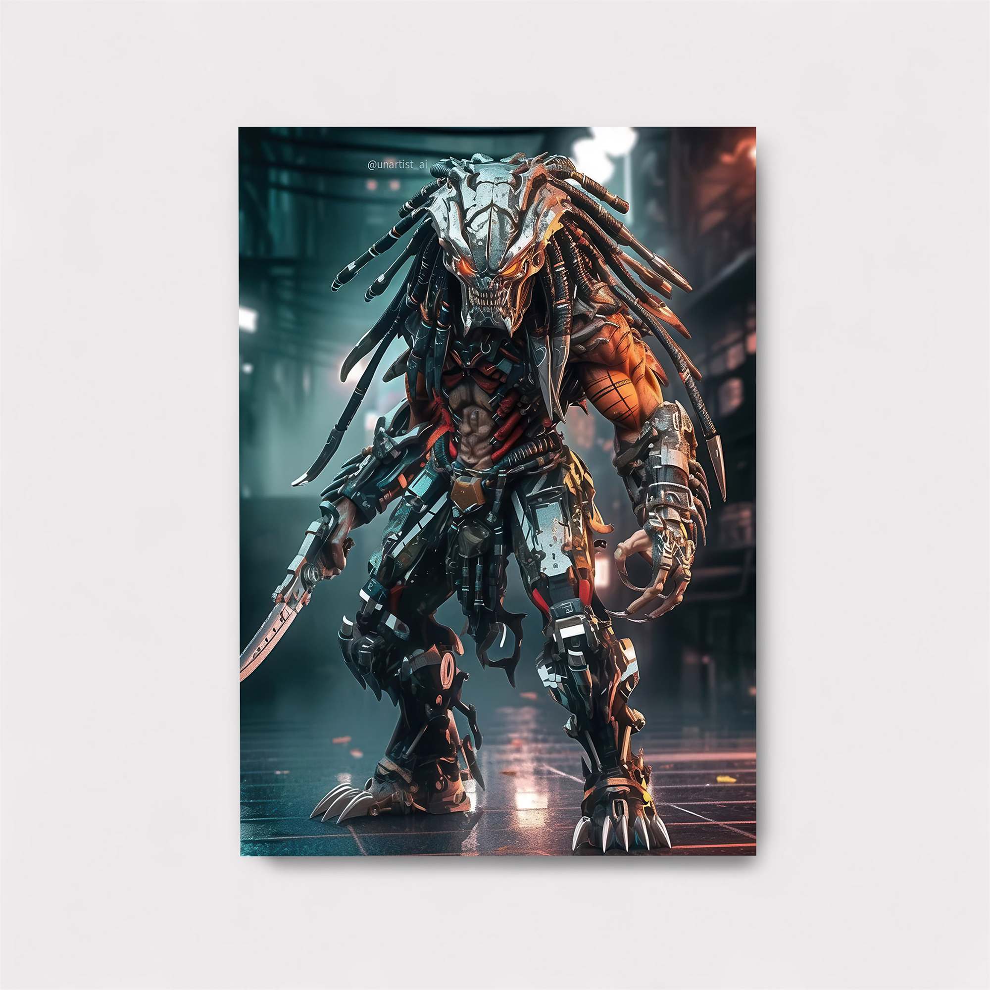 Predator Menace Safe Wall Magnetic / M