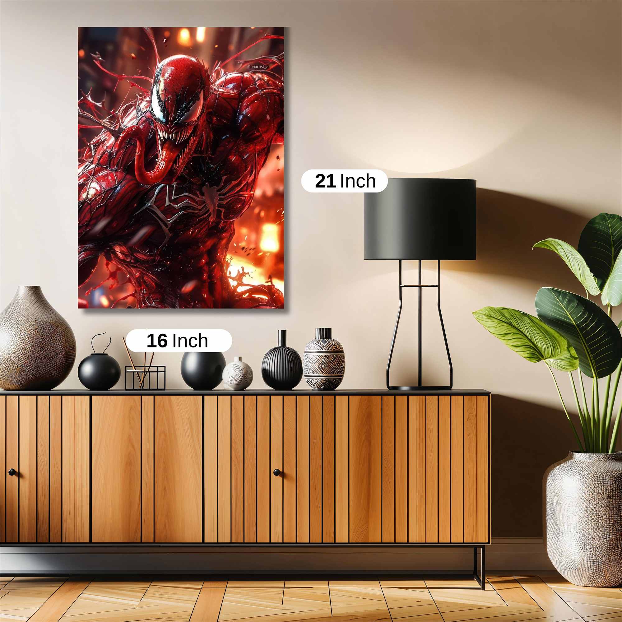 Carnage Chaos Safe Wall Magnetic / M