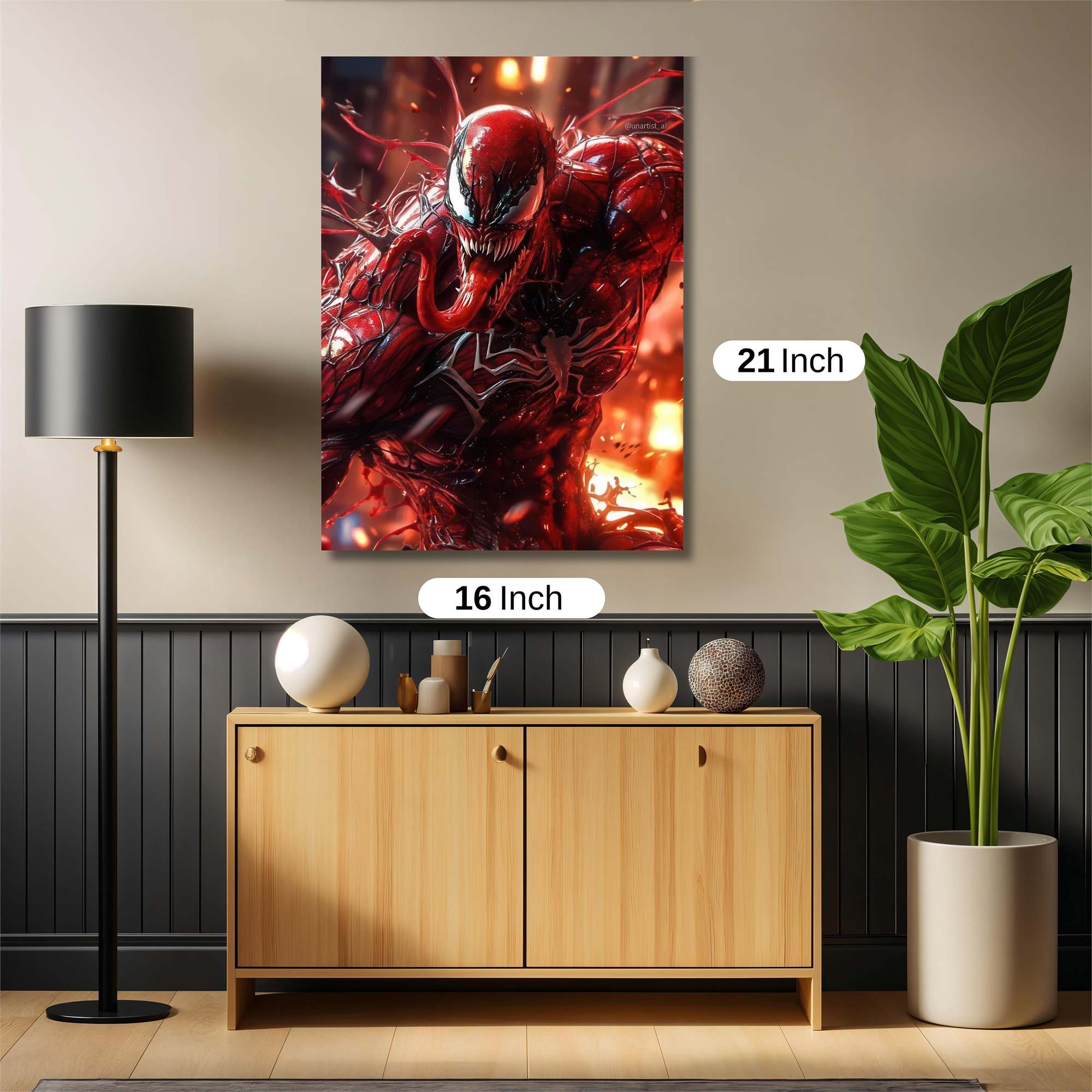 Carnage Chaos Safe Wall Magnetic / M