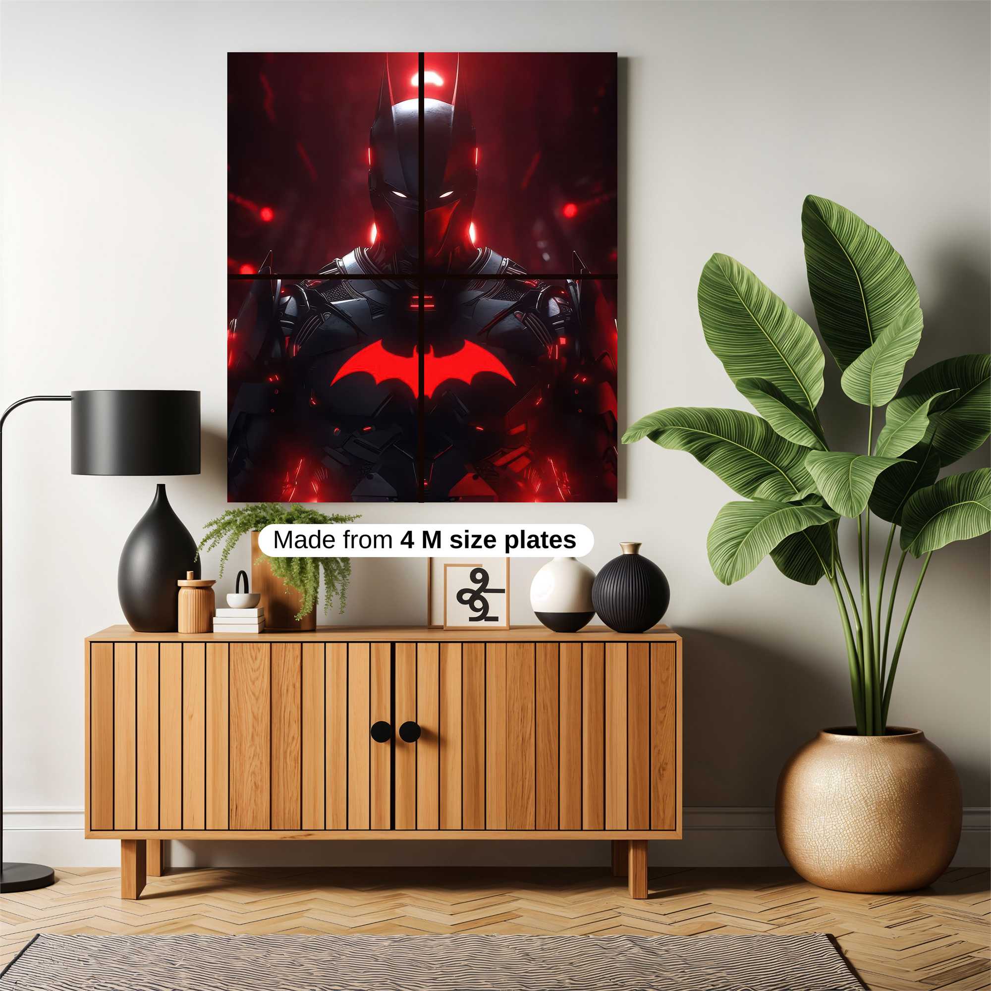 Batman Inferno Safe Wall Magnetic / M