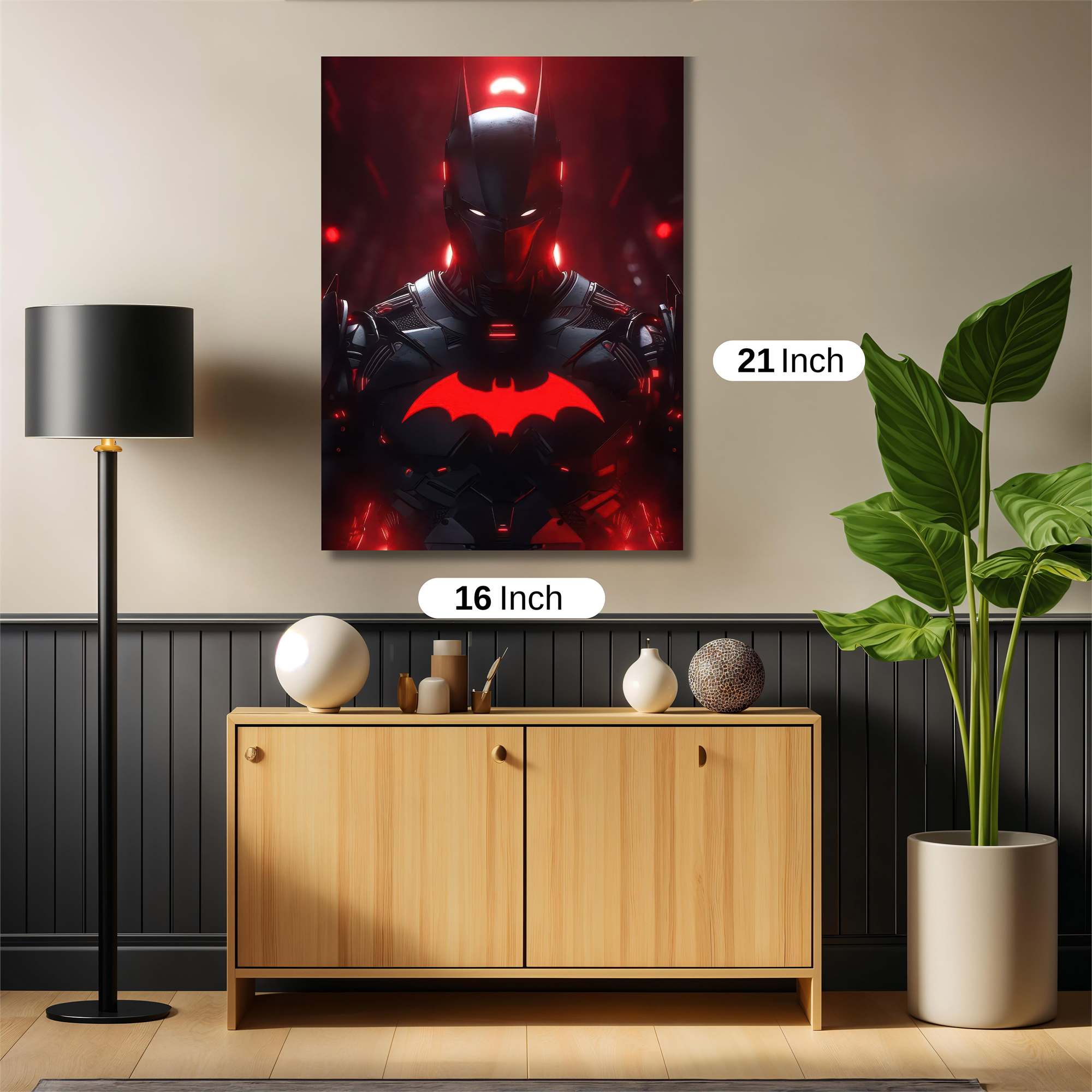 Batman Inferno Safe Wall Magnetic / M