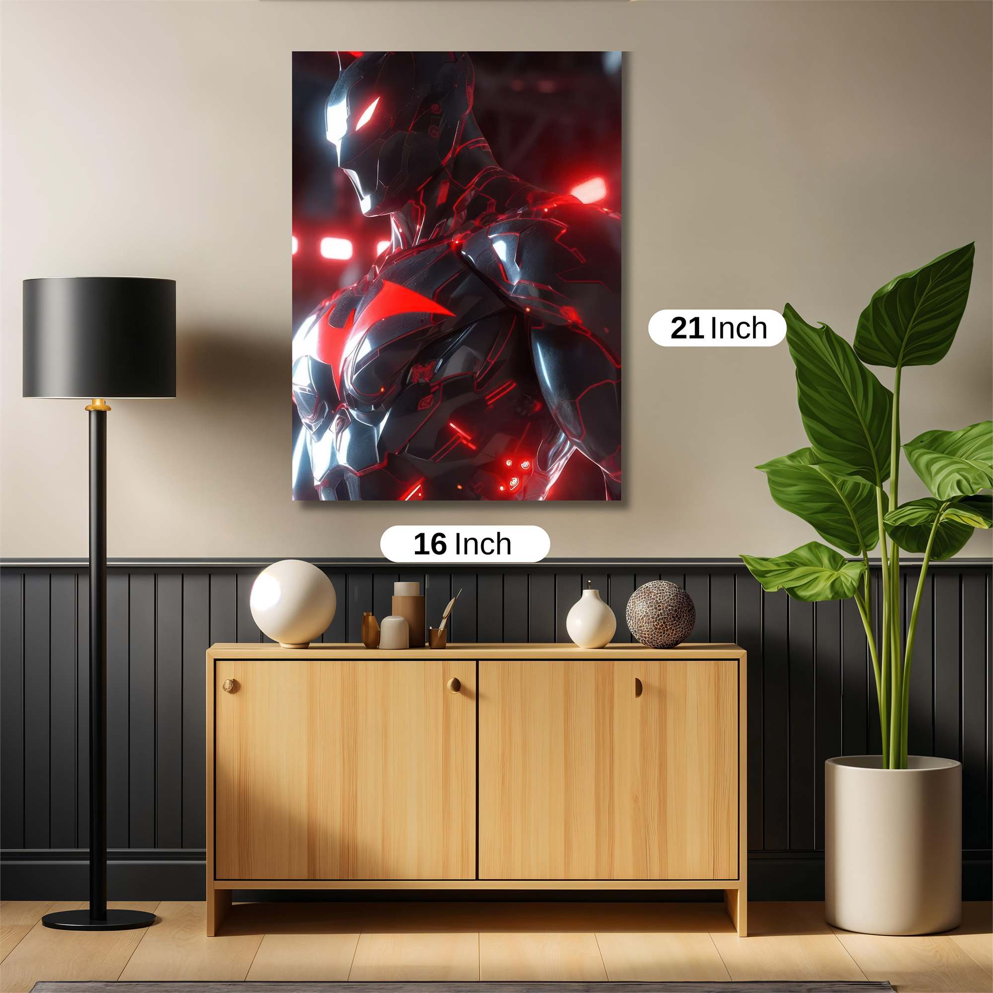 Batman Intense Safe Wall Magnetic / M