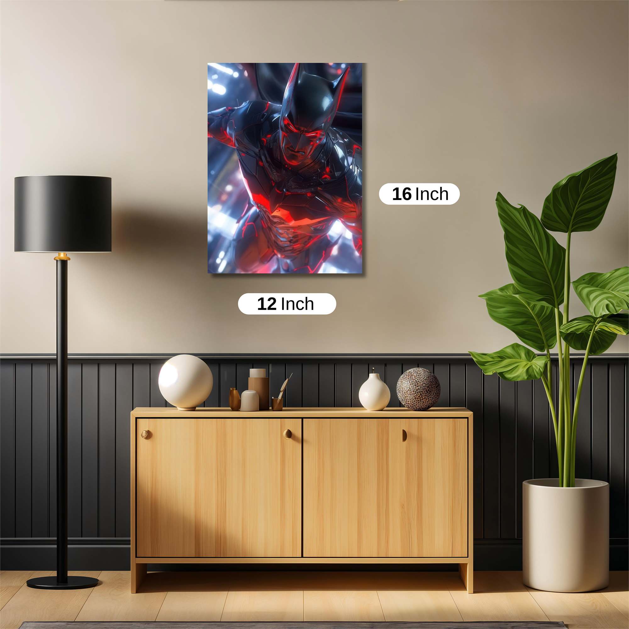 Batman Intense Safe Wall Magnetic / M