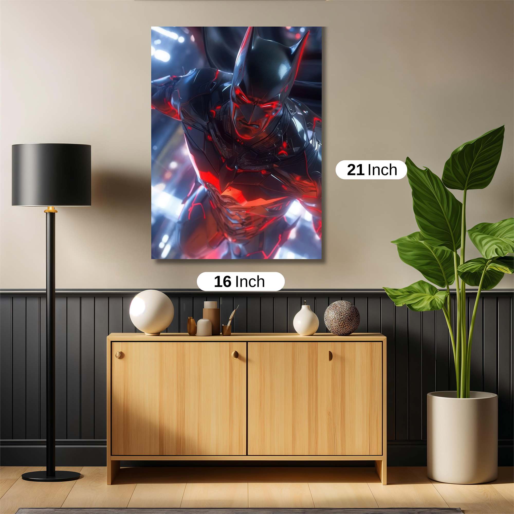 Batman Intense Safe Wall Magnetic / M