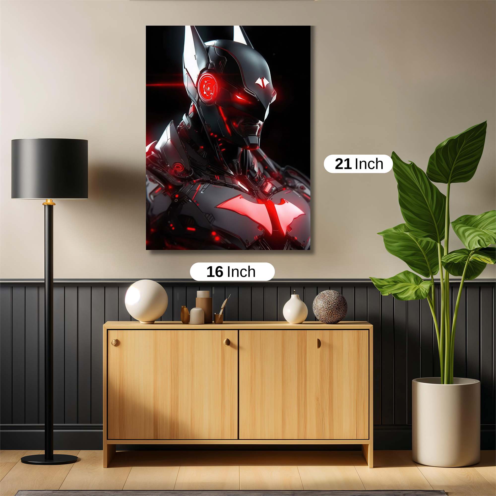 Batman Cyberpunk Safe Wall Magnetic / M