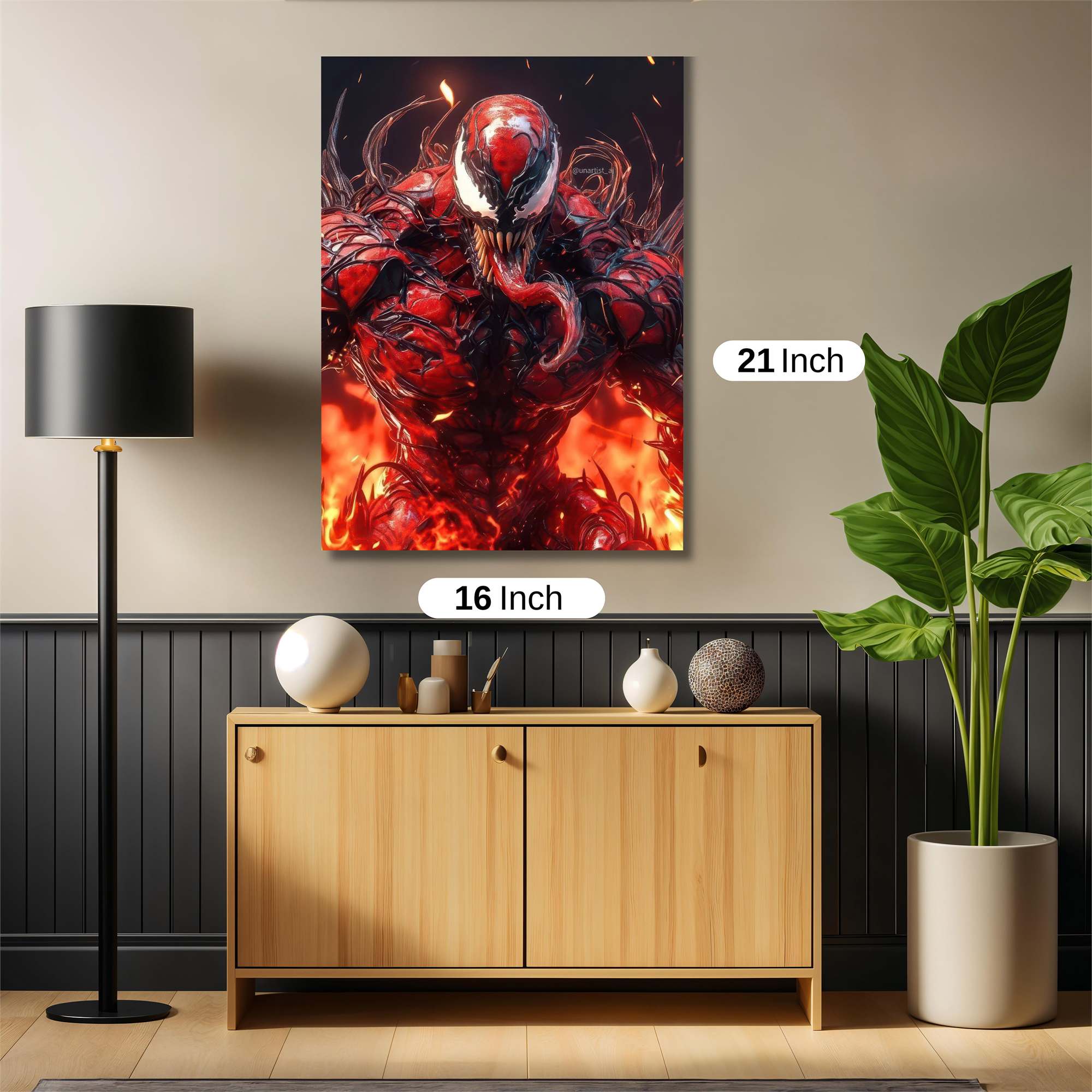 Carnage Chaos Safe Wall Magnetic / M