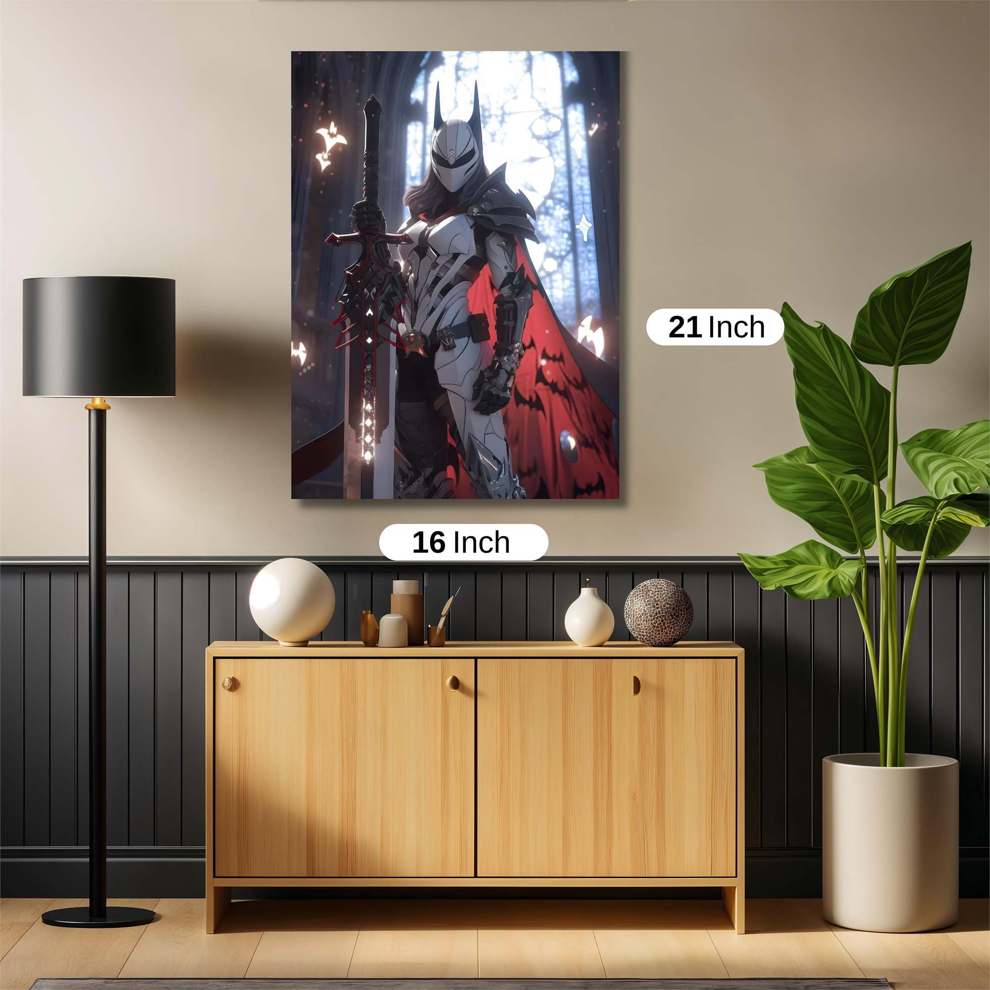 BatKnight Resolute Safe Wall Magnetic / M