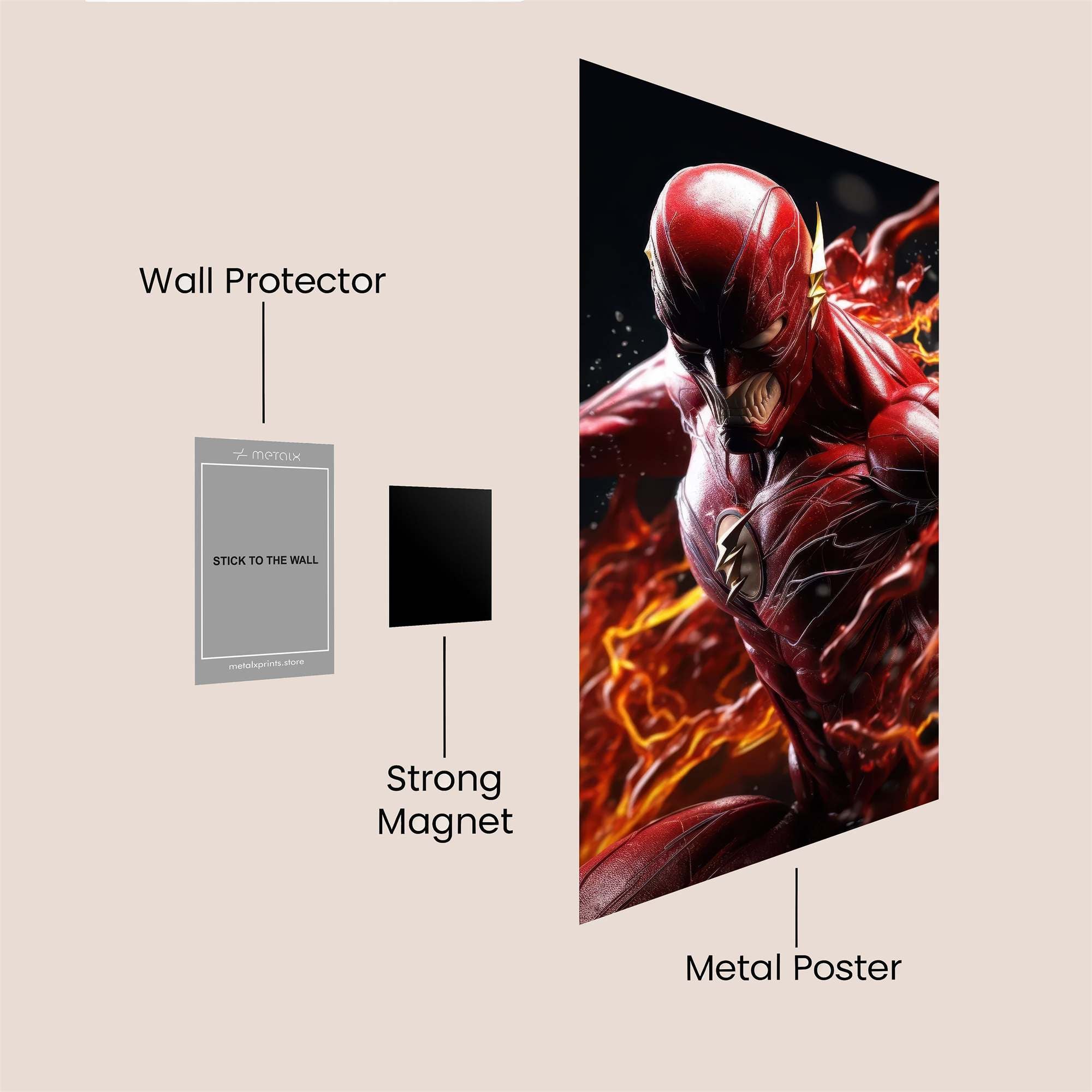 Flash Frenzy Safe Wall Magnetic / M