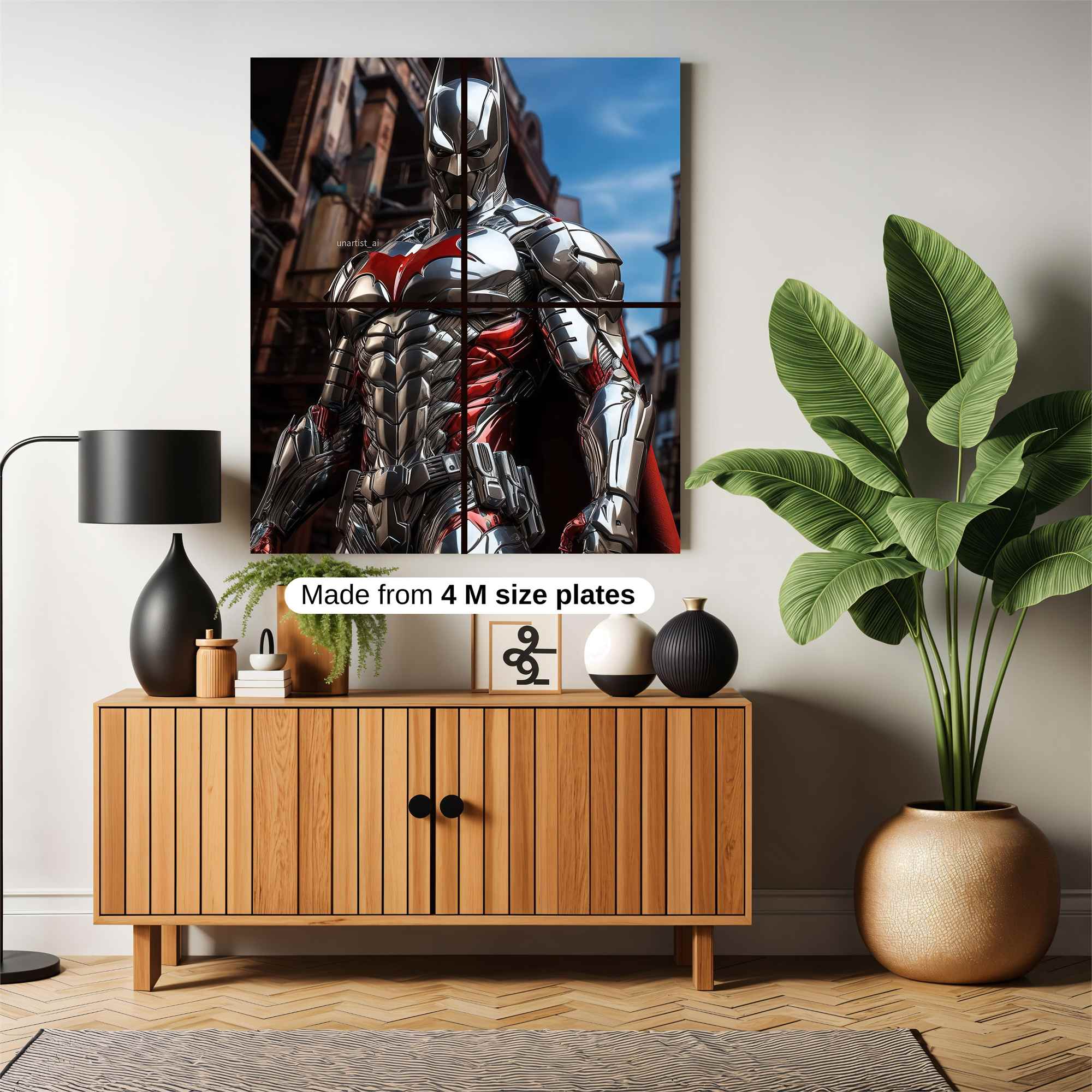 Batman Resilient Safe Wall Magnetic / M