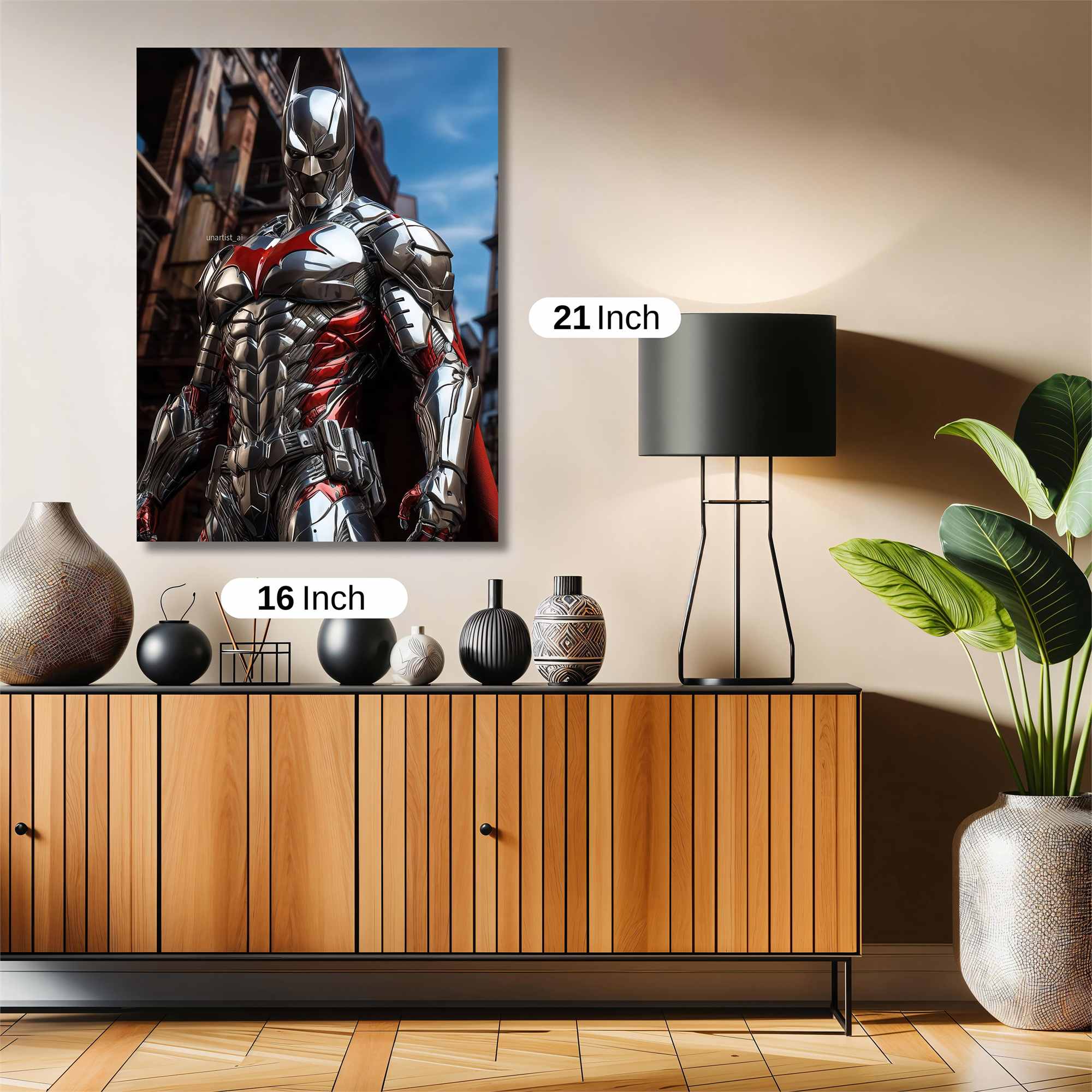 Batman Resilient Safe Wall Magnetic / M