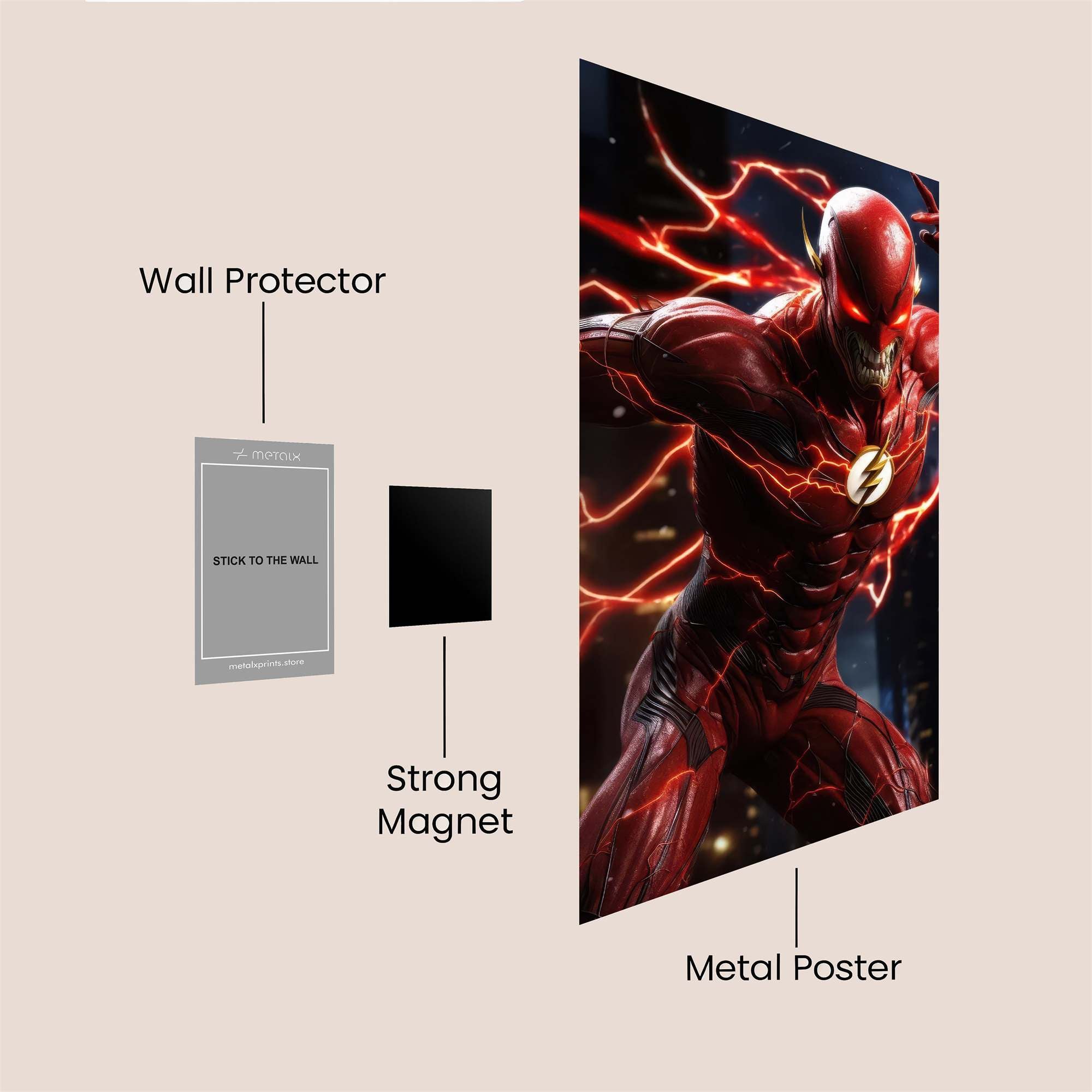 Flash Frenzy Safe Wall Magnetic / M