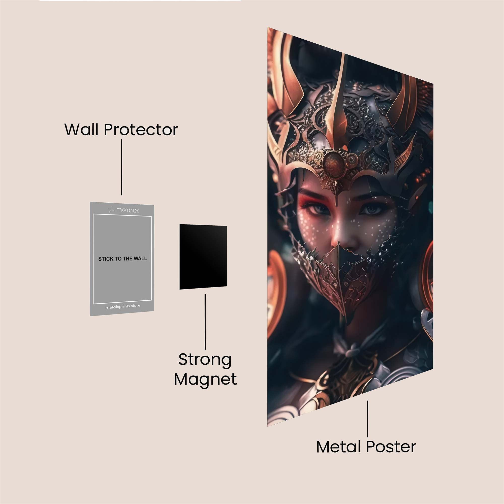 Empress Radiant Safe Wall Magnetic / M