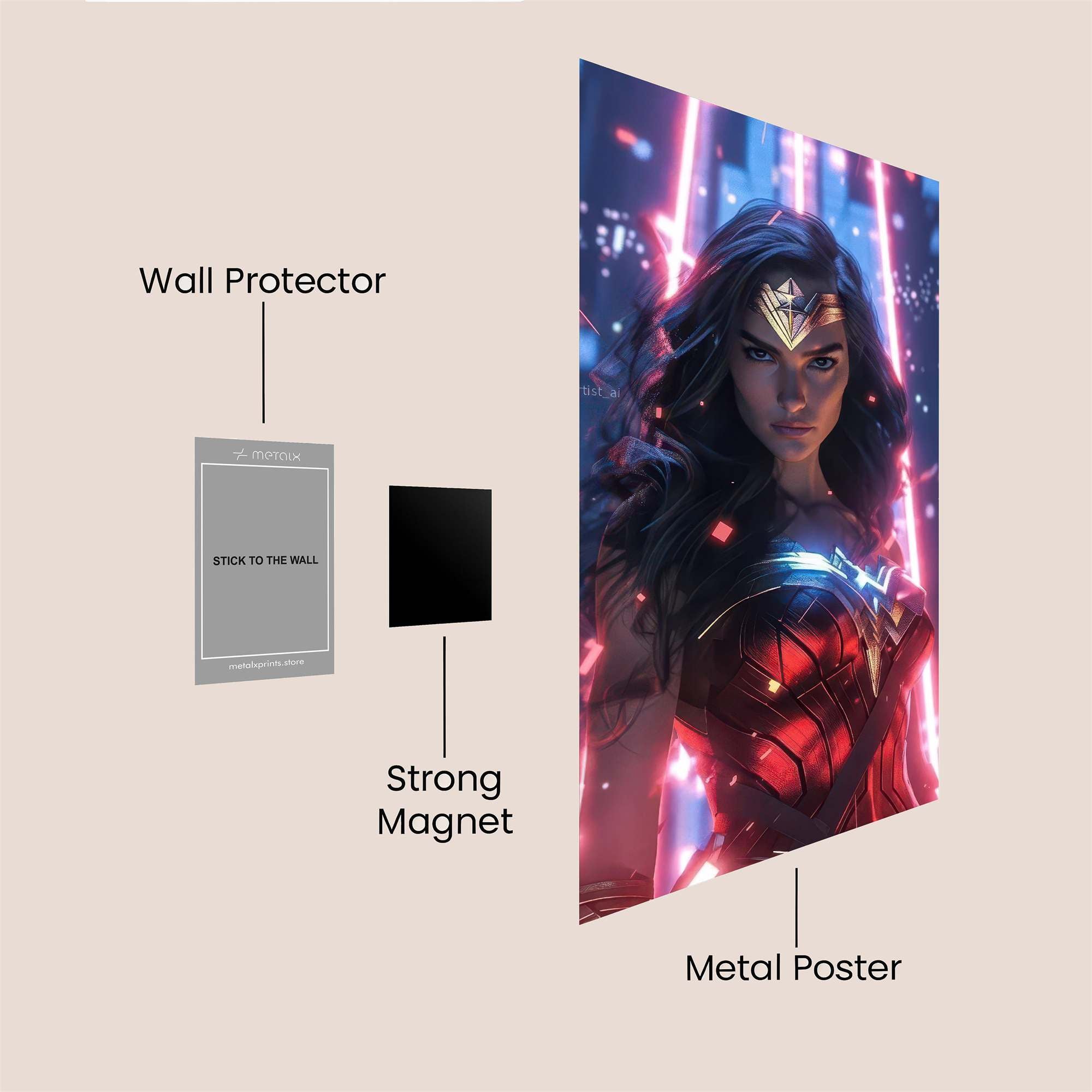 Wonder Radiant Safe Wall Magnetic / M