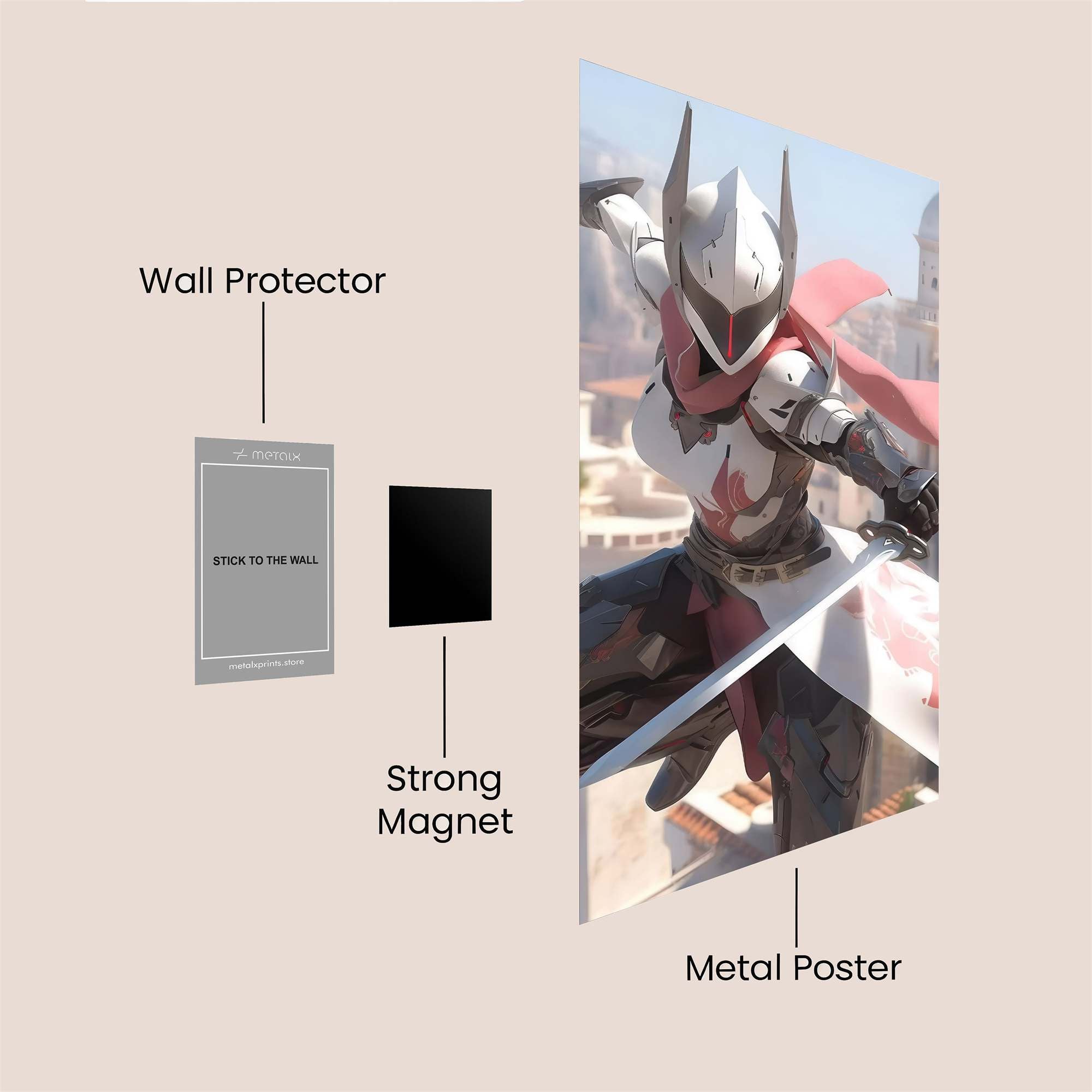 Knight Valor Safe Wall Magnetic / M