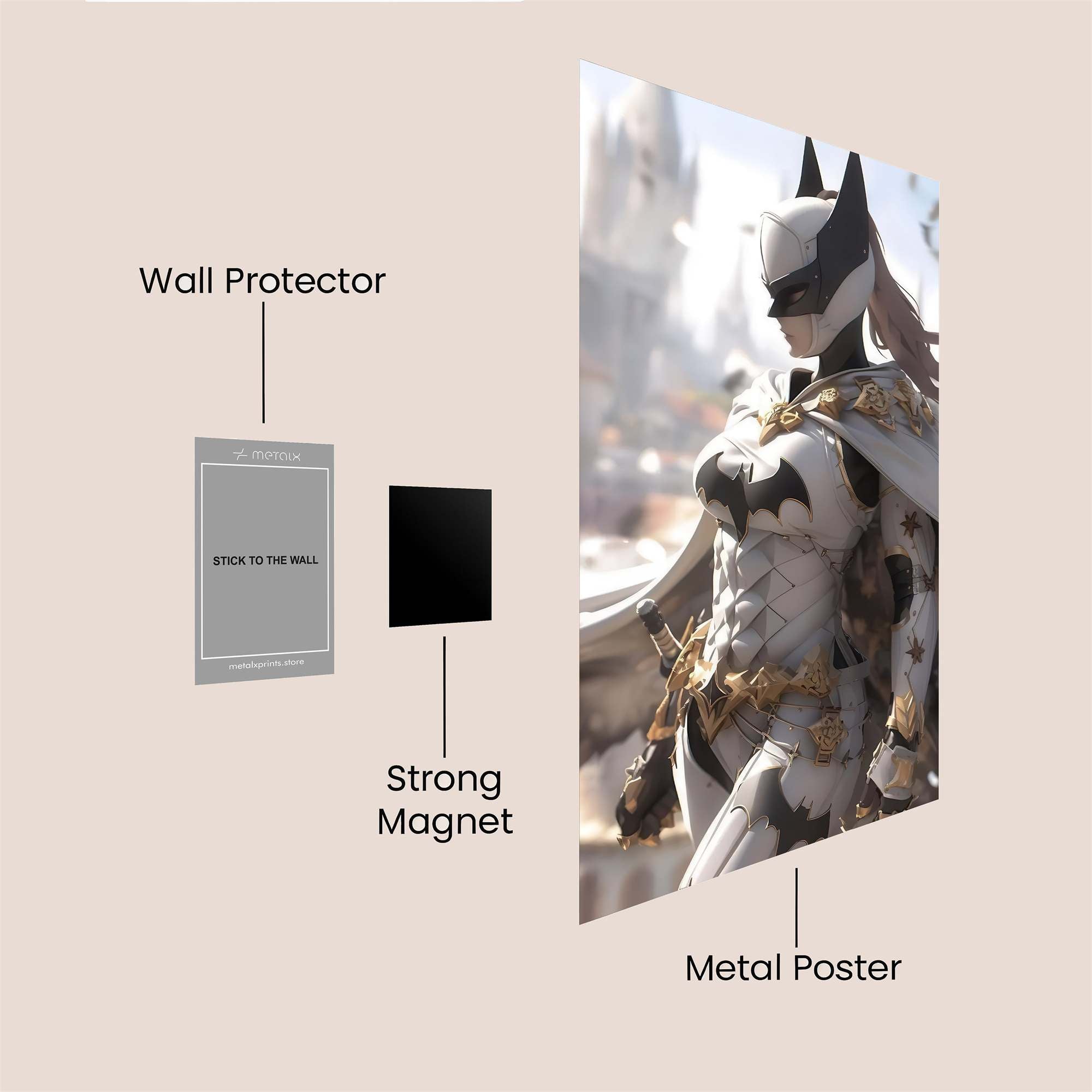 Batwoman Regal Safe Wall Magnetic / M