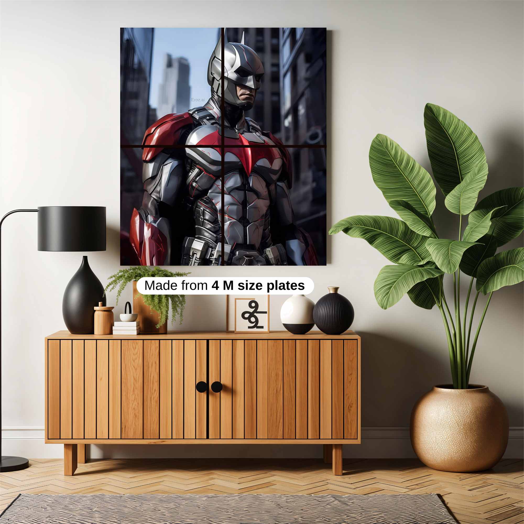 Batman Resolute Safe Wall Magnetic / M