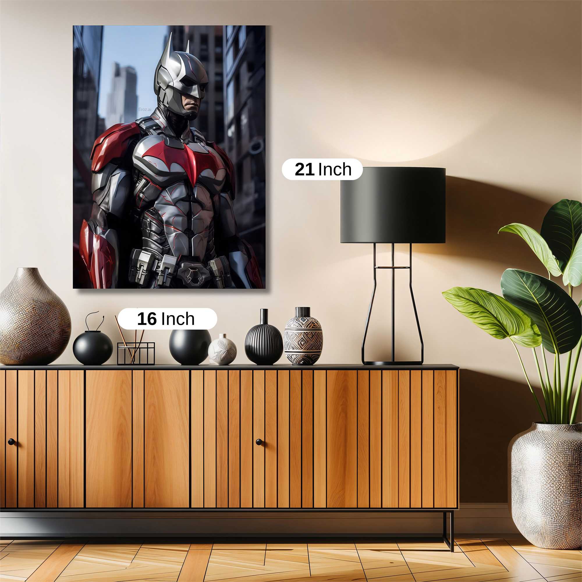 Batman Resolute Safe Wall Magnetic / M