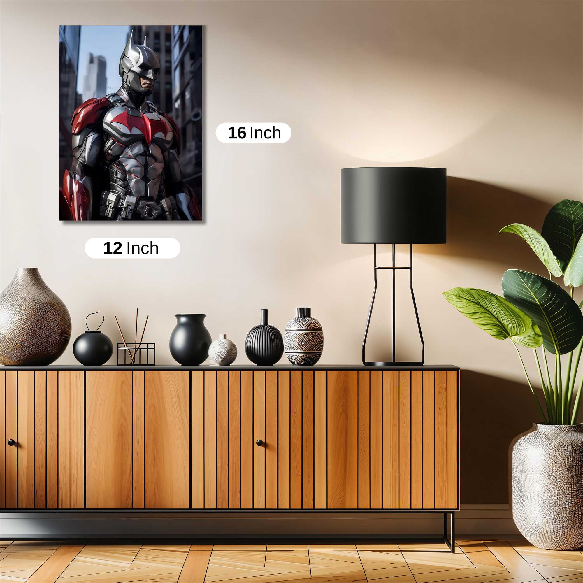 Batman Resolute Safe Wall Magnetic / M
