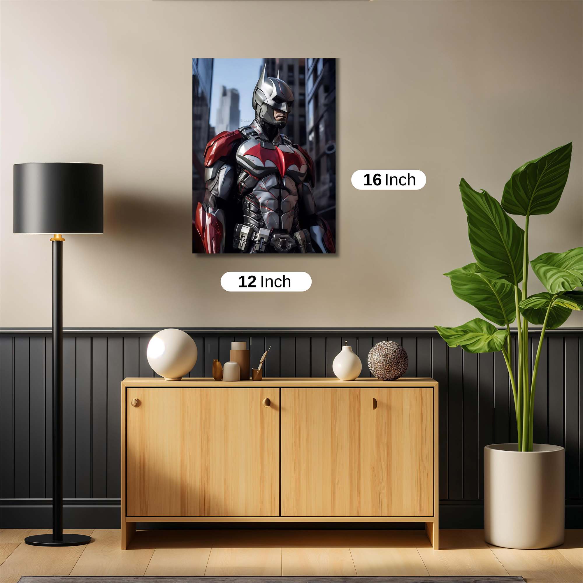 Batman Resolute Safe Wall Magnetic / M