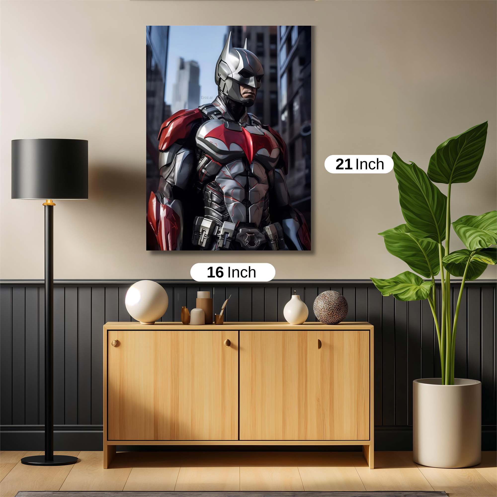 Batman Resolute Safe Wall Magnetic / M