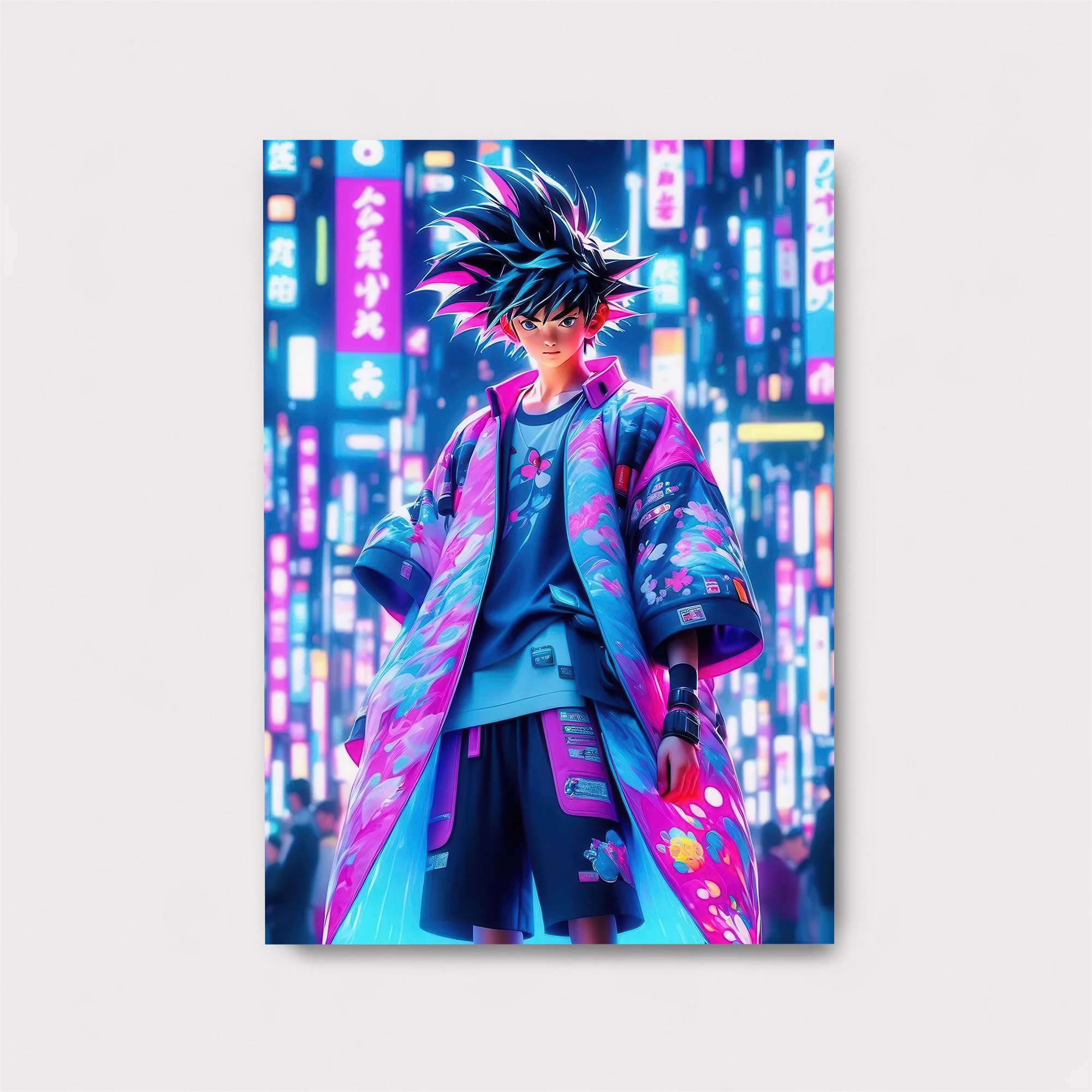 Goku Cyberpunk Safe Wall Magnetic / M