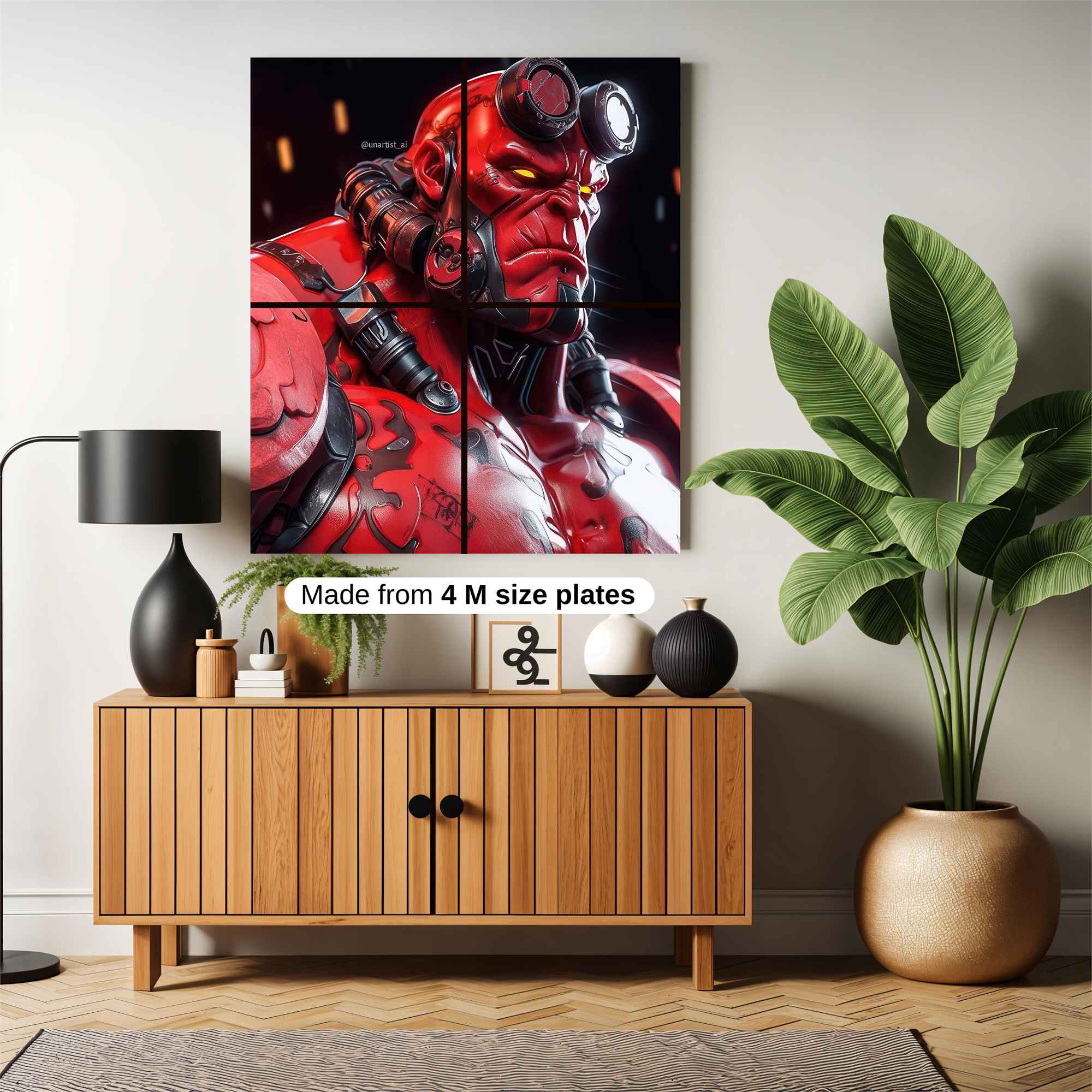 Hellboy Intense Safe Wall Magnetic / M