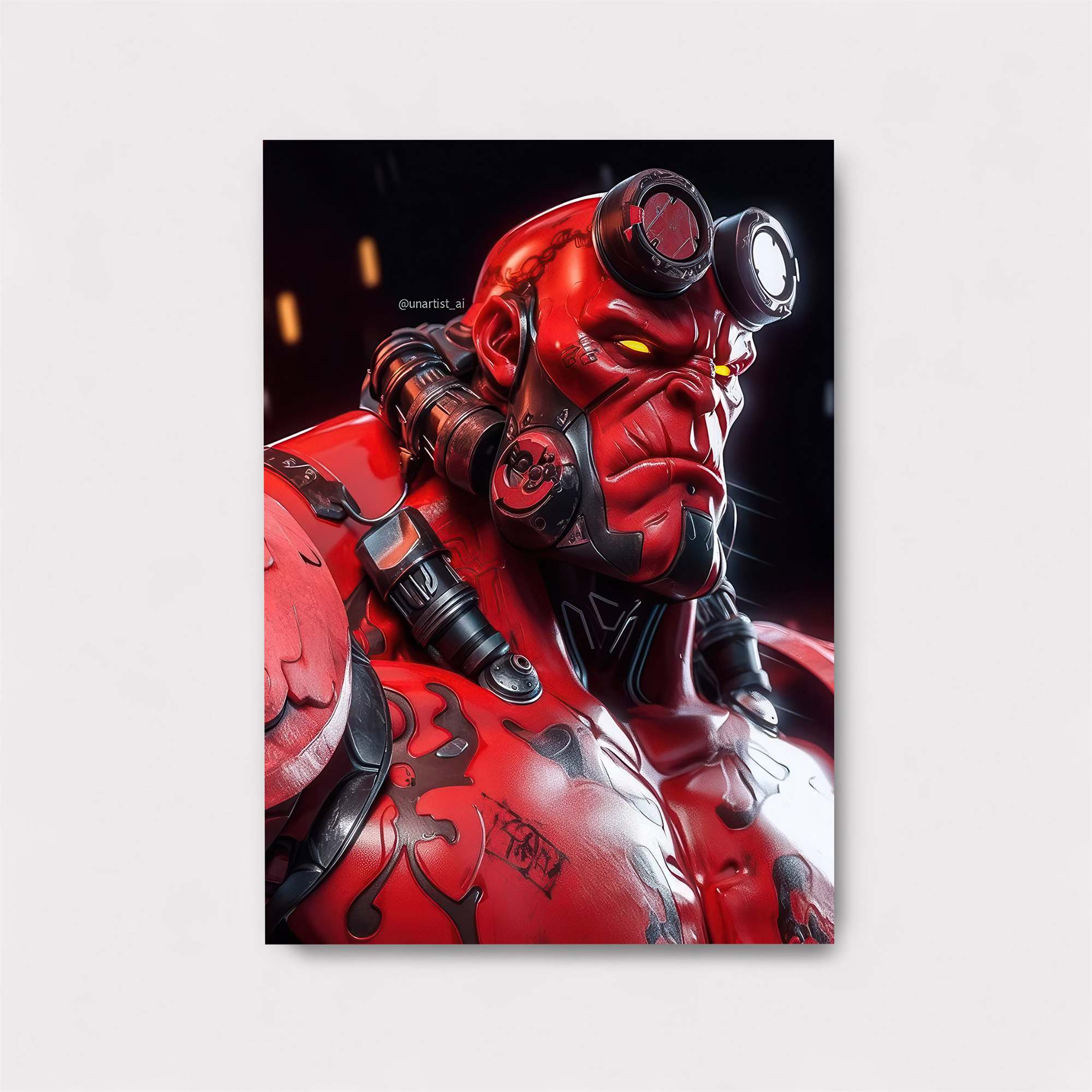 Hellboy Intense Safe Wall Magnetic / M