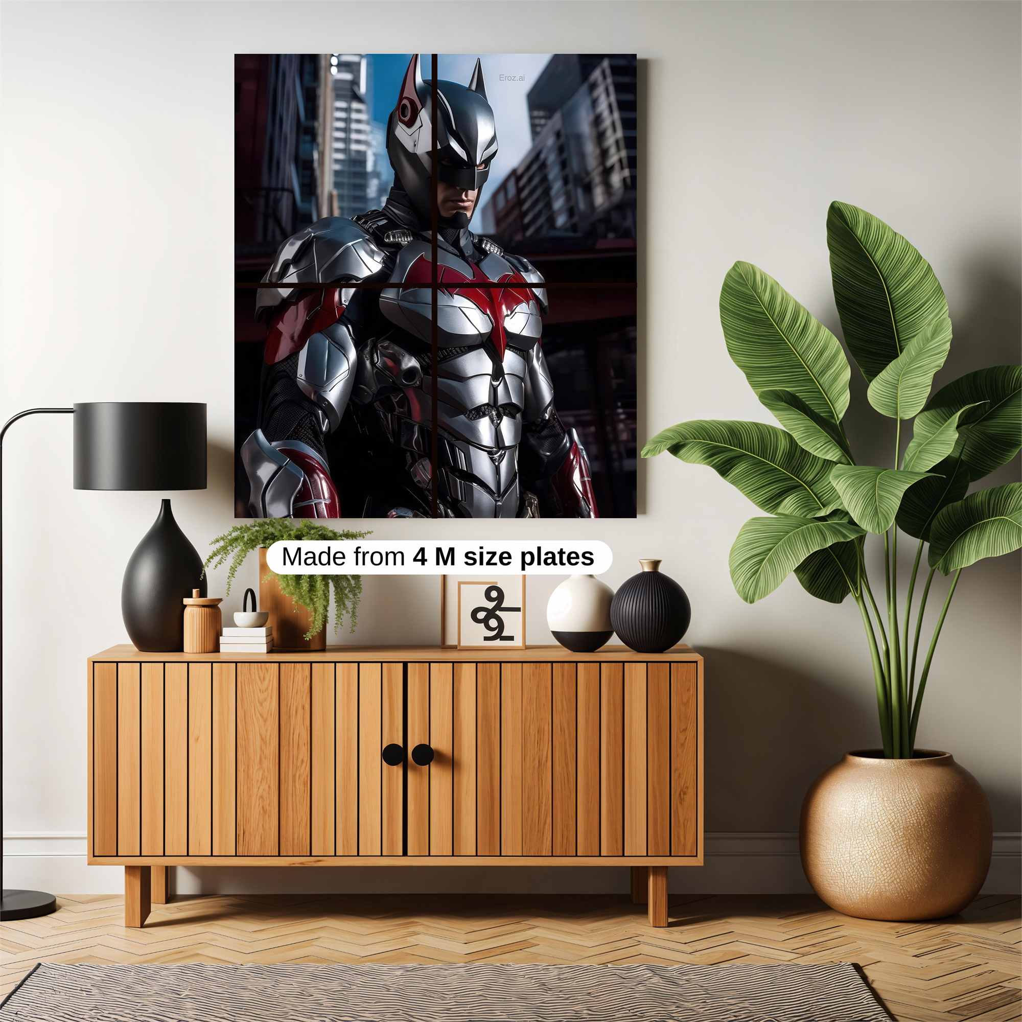 Batman Intrepid Safe Wall Magnetic / M