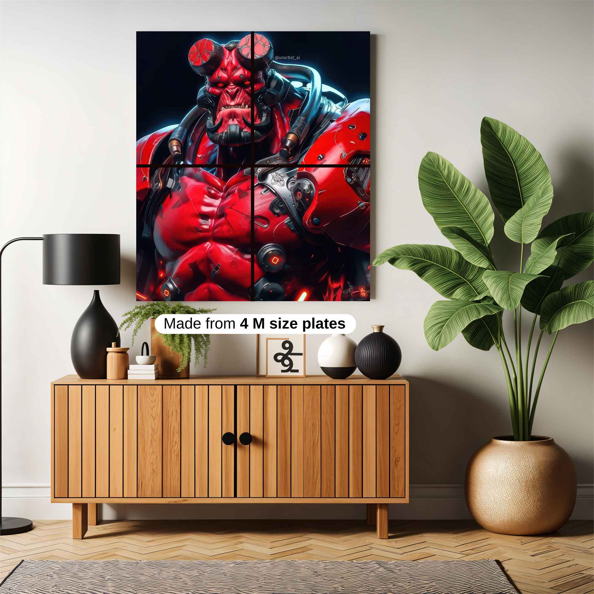 Hellboy Intense Safe Wall Magnetic / M