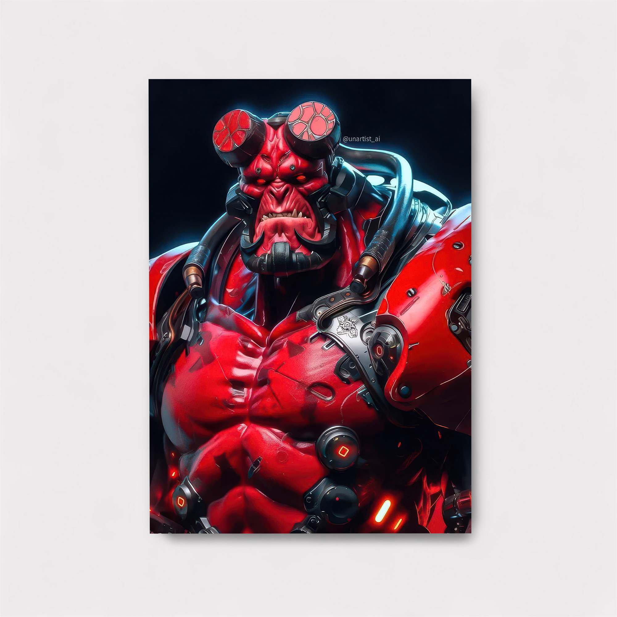 Hellboy Intense Safe Wall Magnetic / M