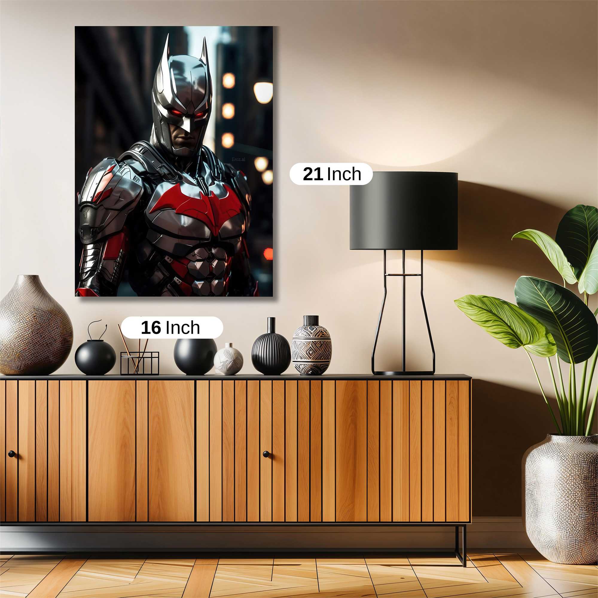 Batman Intense Safe Wall Magnetic / M