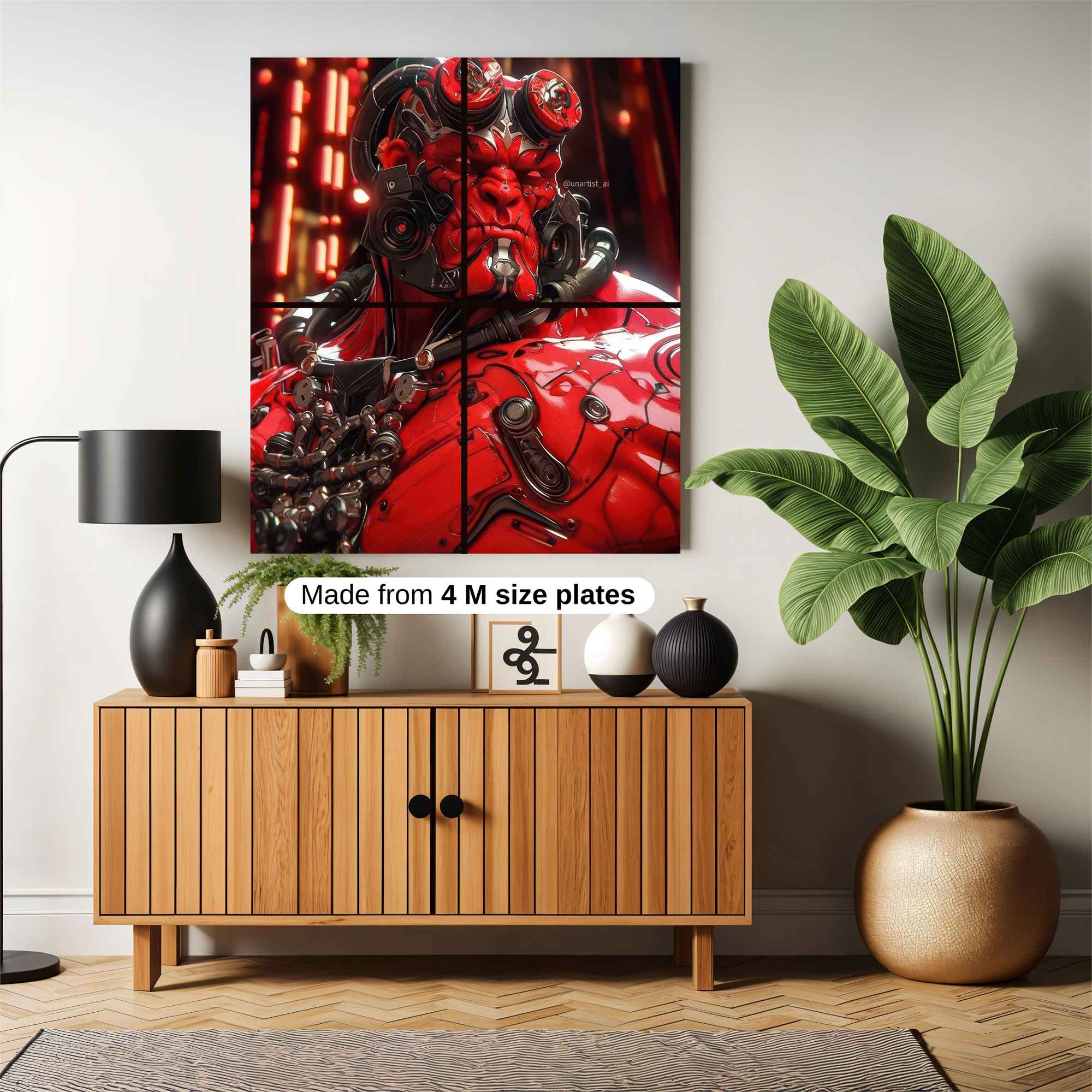 Hellboy Intense Safe Wall Magnetic / M