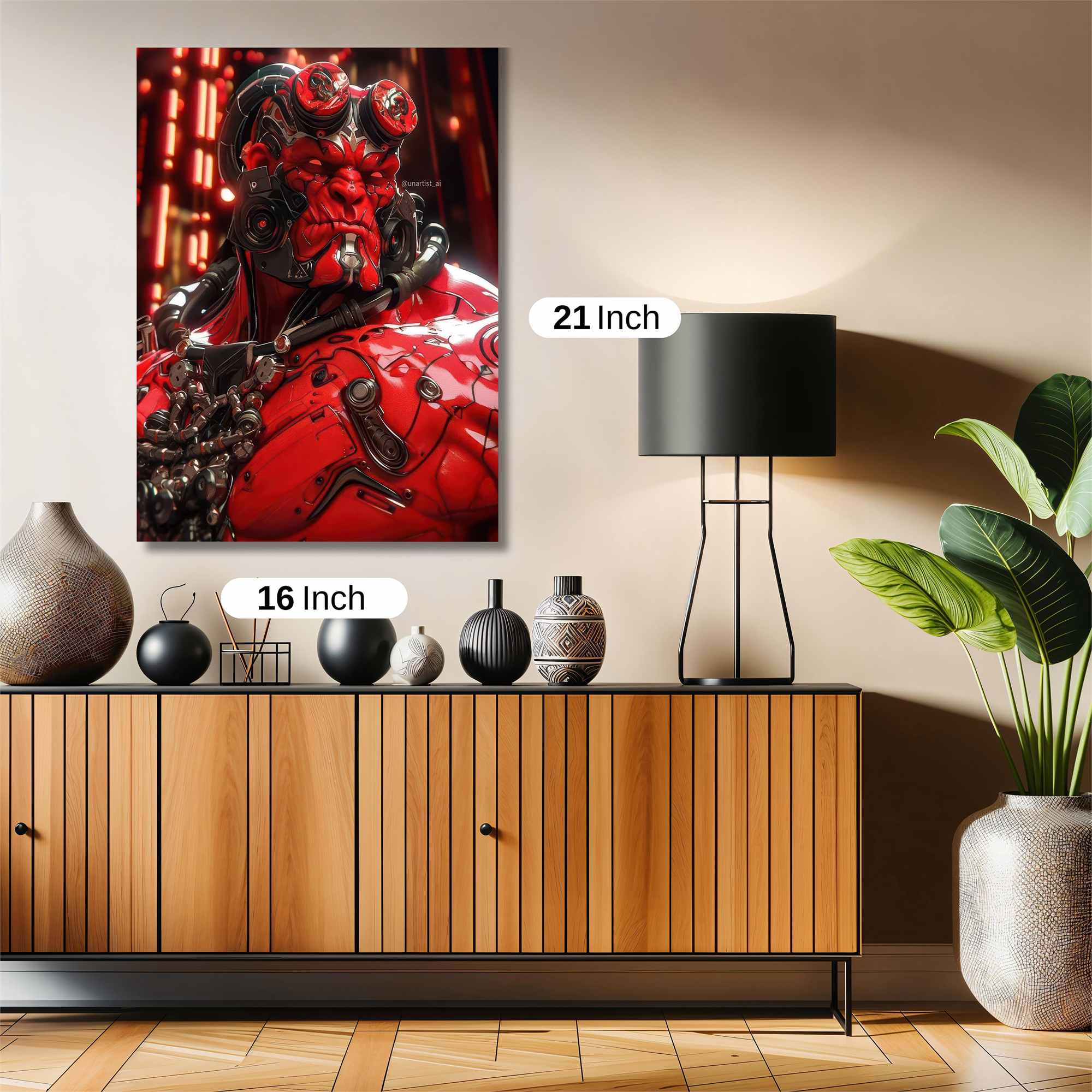 Hellboy Intense Safe Wall Magnetic / M