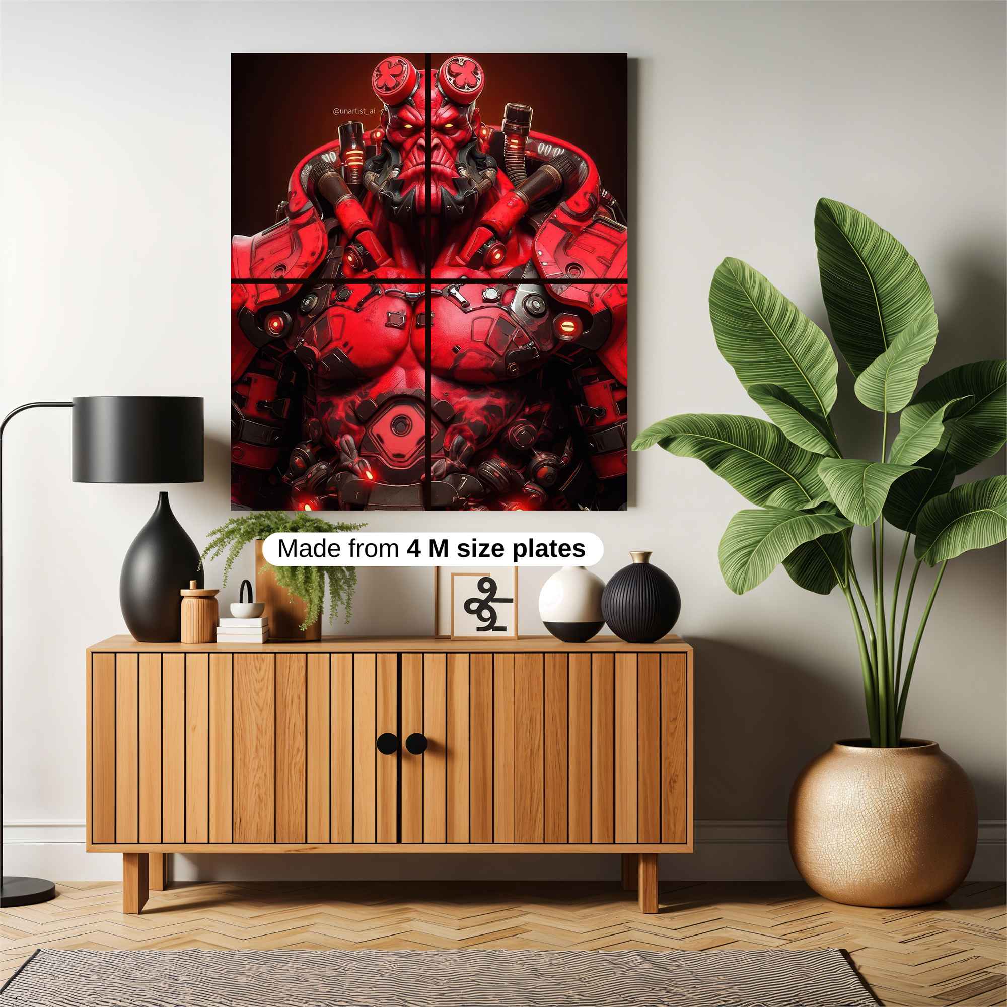 Hellboy Intense Safe Wall Magnetic / M