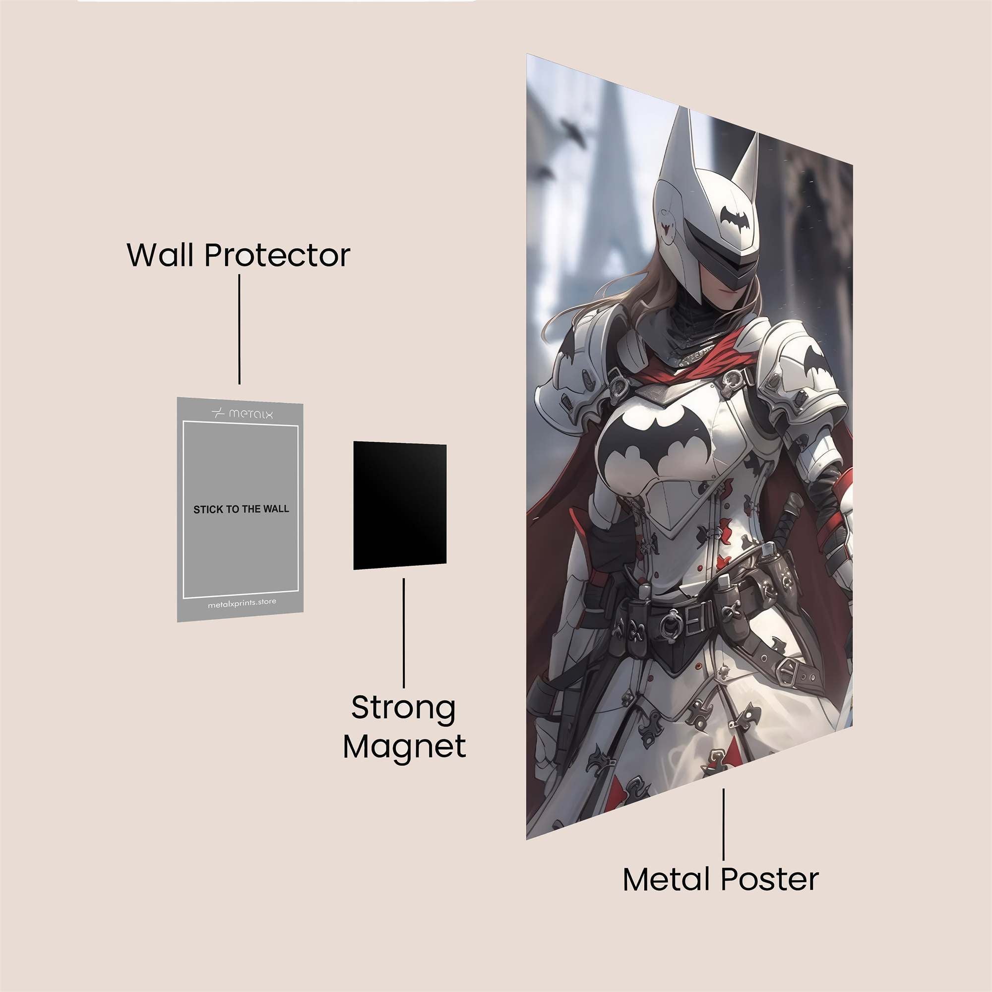 Batwoman Regal Safe Wall Magnetic / M
