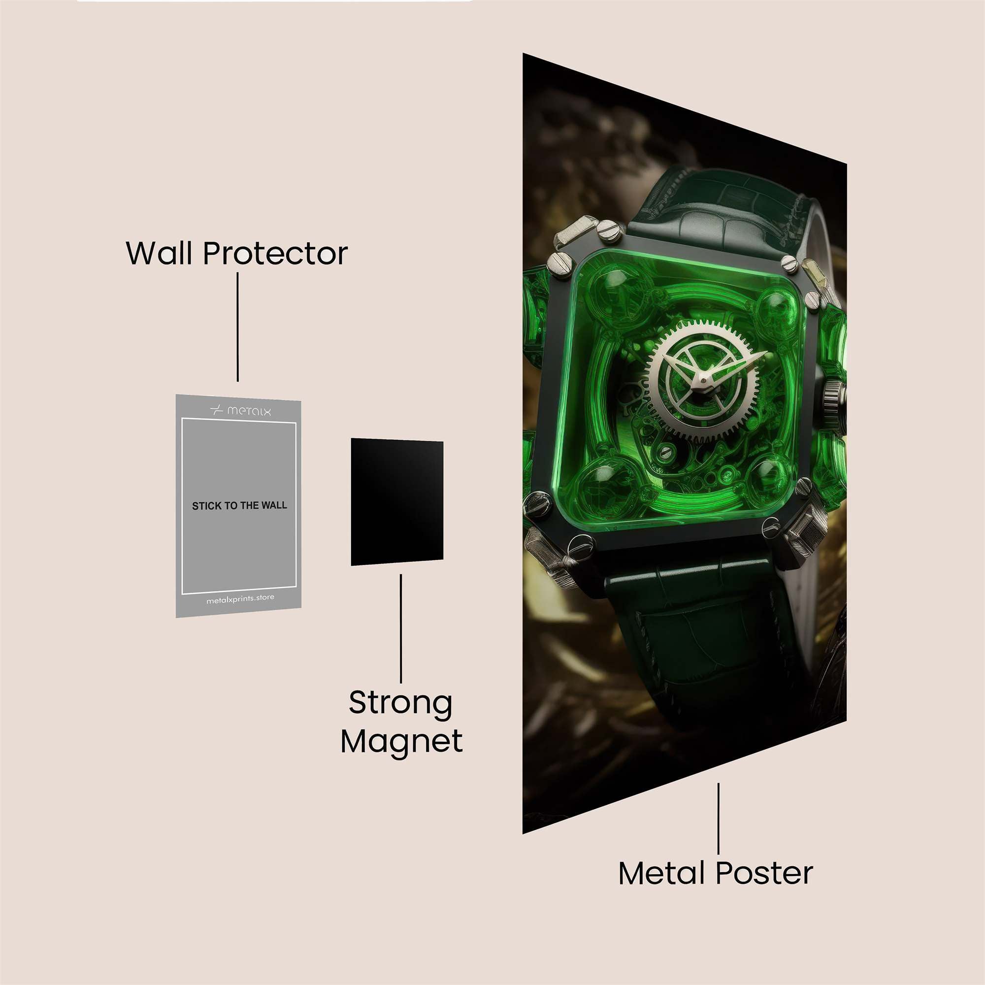 Timekeeper Enigma Safe Wall Magnetic / M